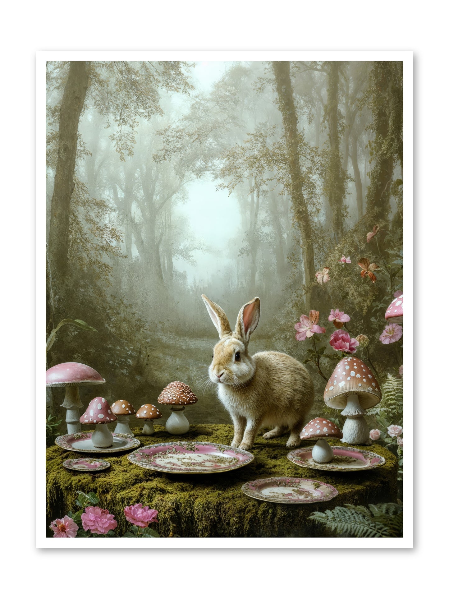 The Fairy Court Lapin -- Paper Print 36x48