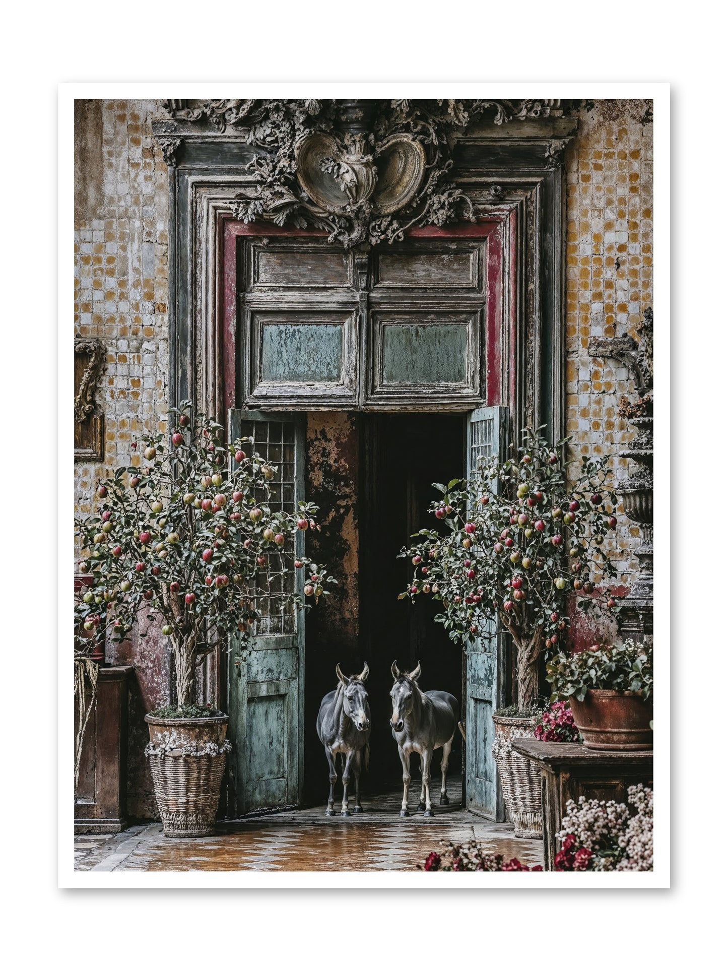 The Familiar Gate -- Paper Print 36x48