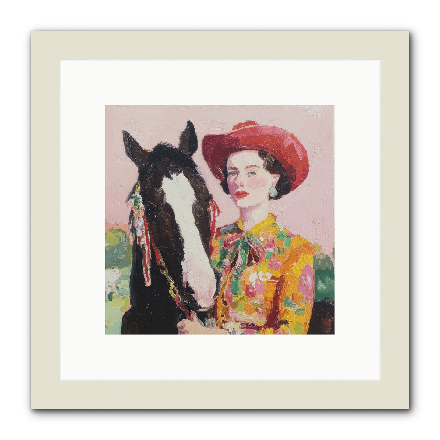 The Far Side of Wonder -- Framed Print - White 10x10