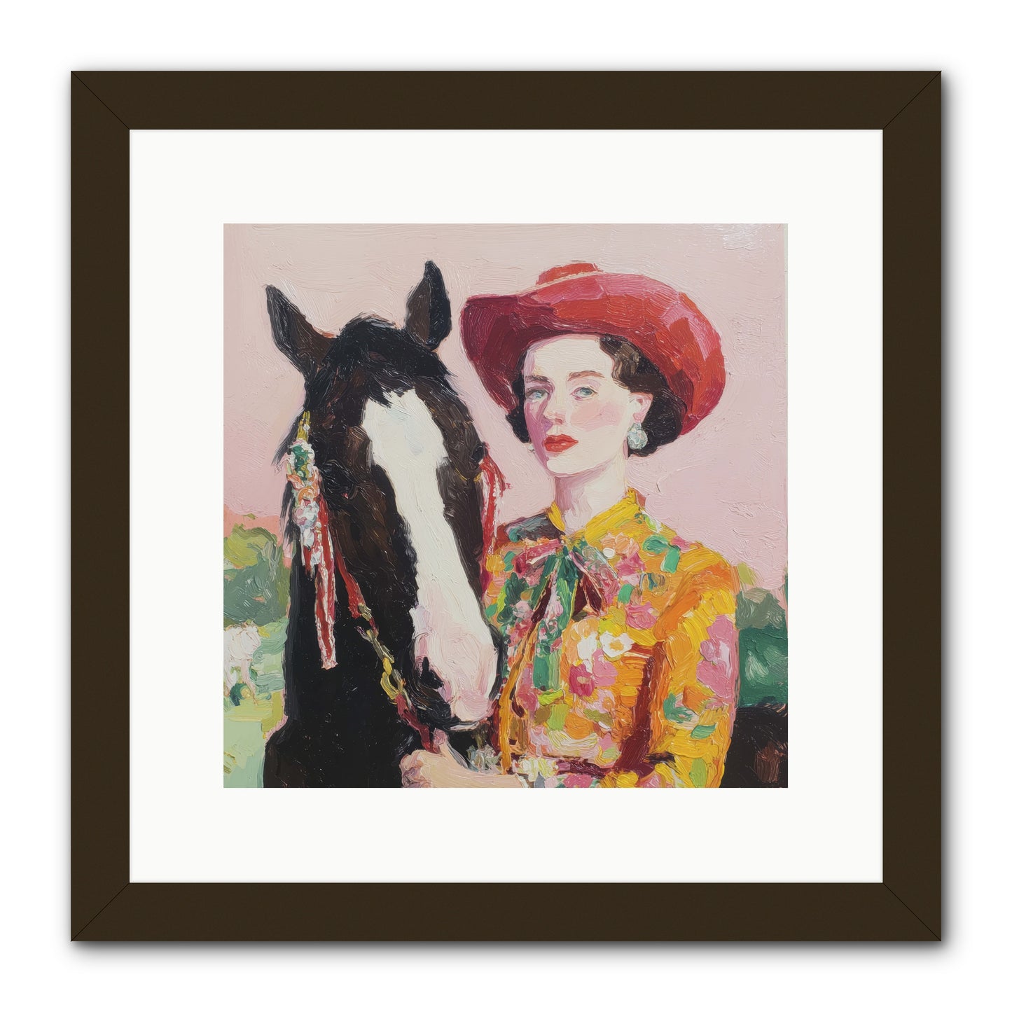The Far Side of Wonder -- Framed Print - Black 12x12