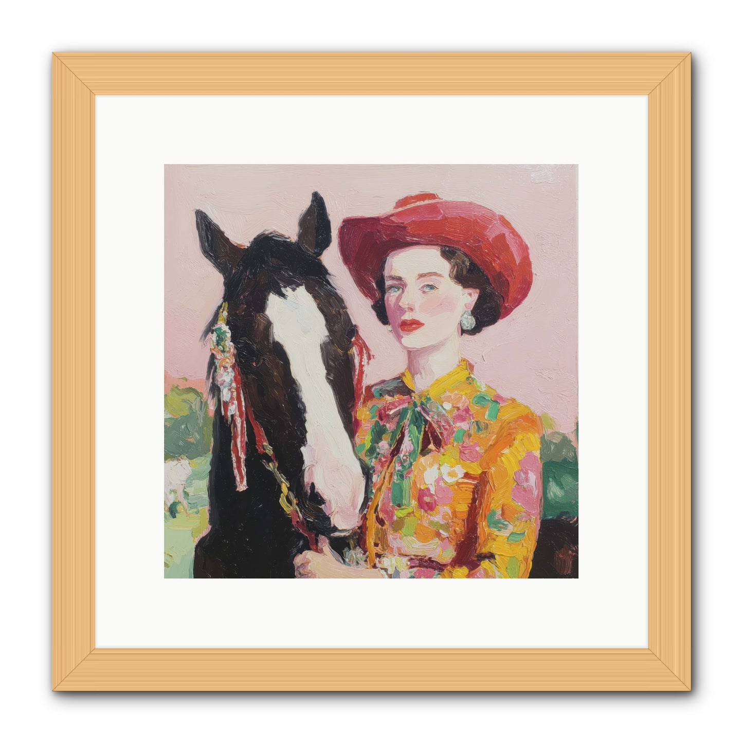 The Far Side of Wonder -- Framed Print - Natural 12x12
