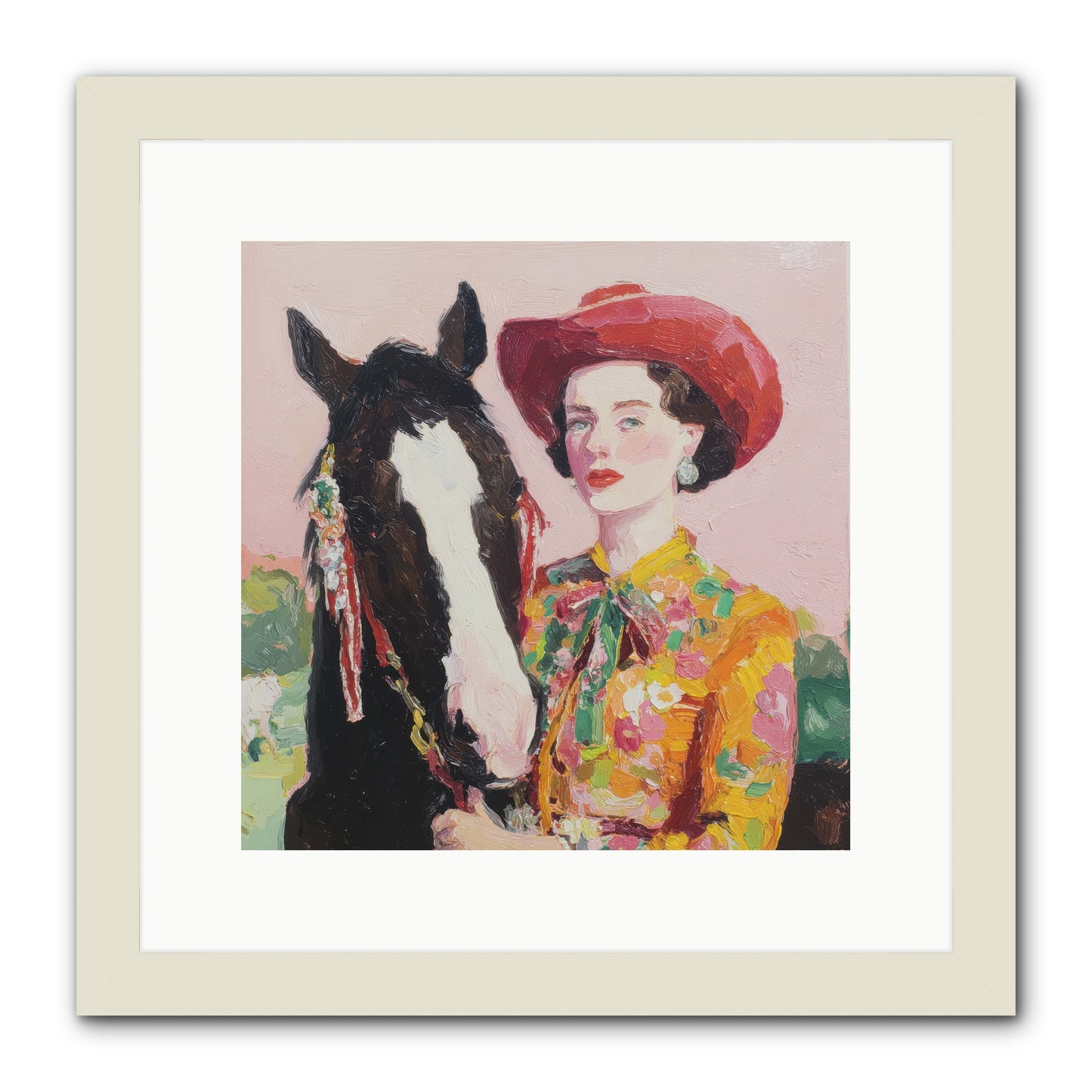 The Far Side of Wonder -- Framed Print - White 12x12