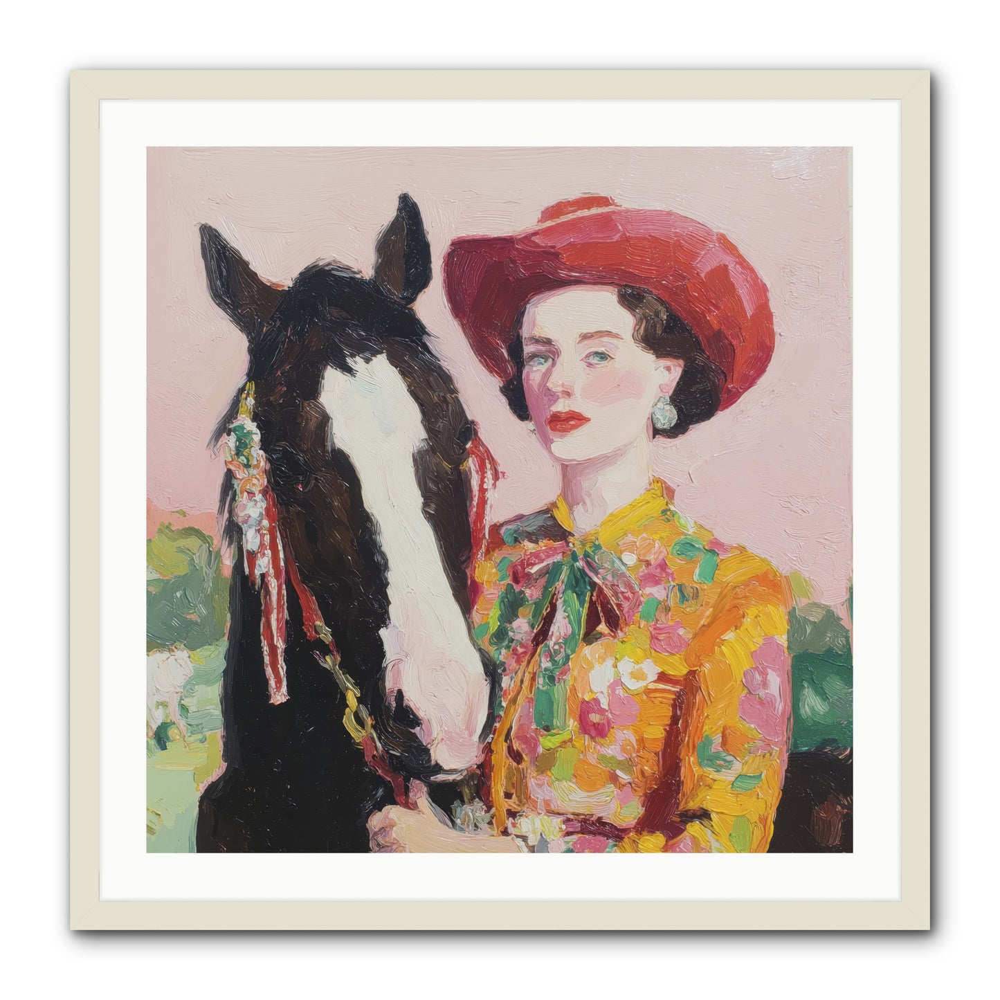 The Far Side of Wonder -- Framed Print - White 30x30