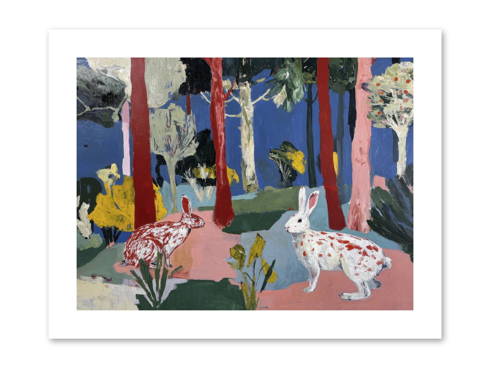 The Forest's Secret Language -- Paper Print 12x9