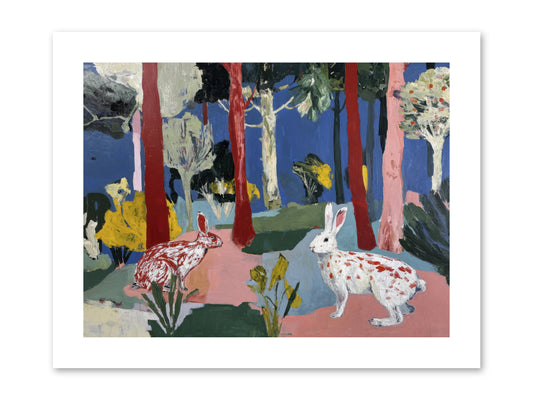 The Forest's Secret Language -- Paper Print 12x9
