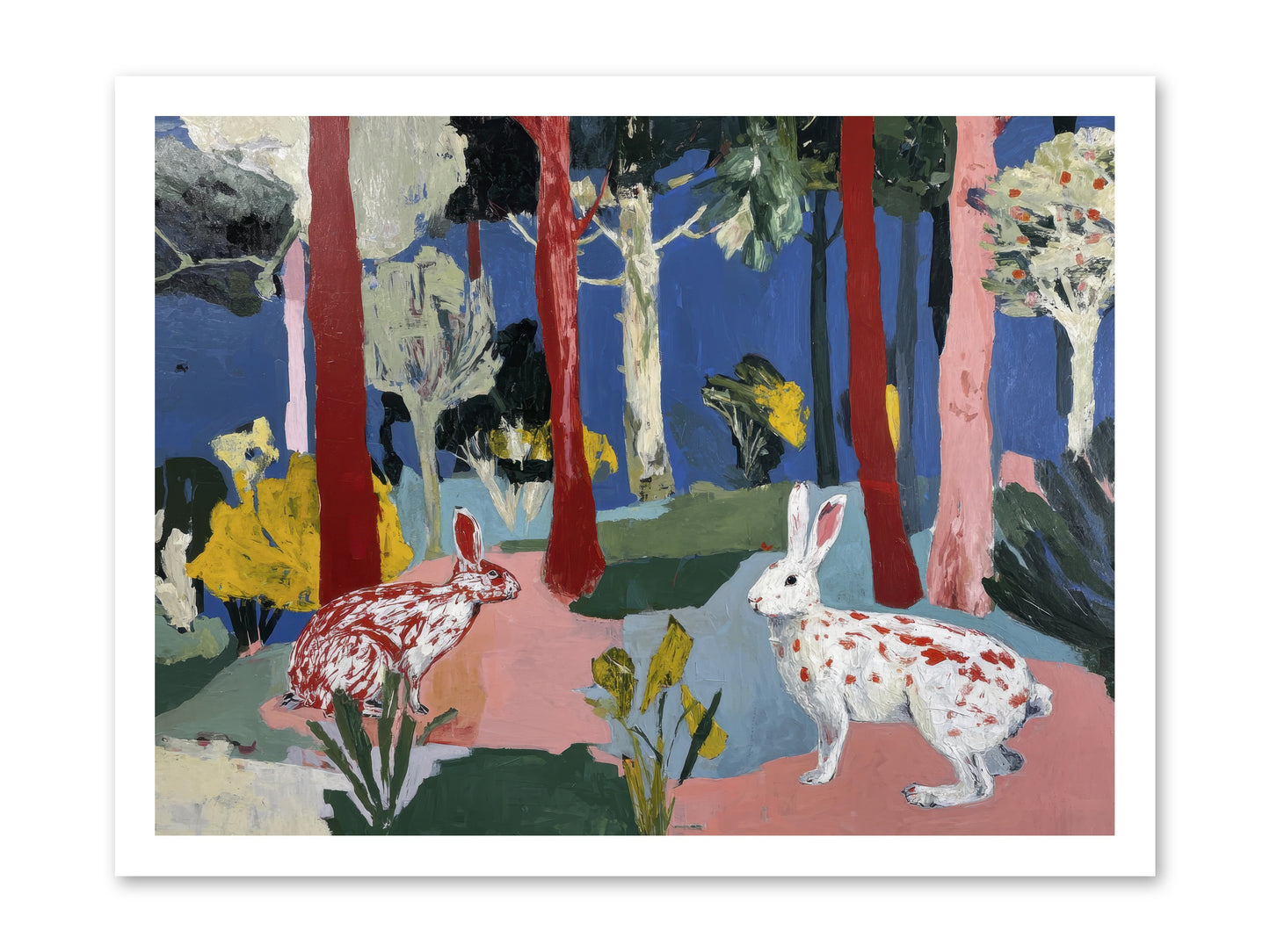 The Forest's Secret Language -- Paper Print 24x18