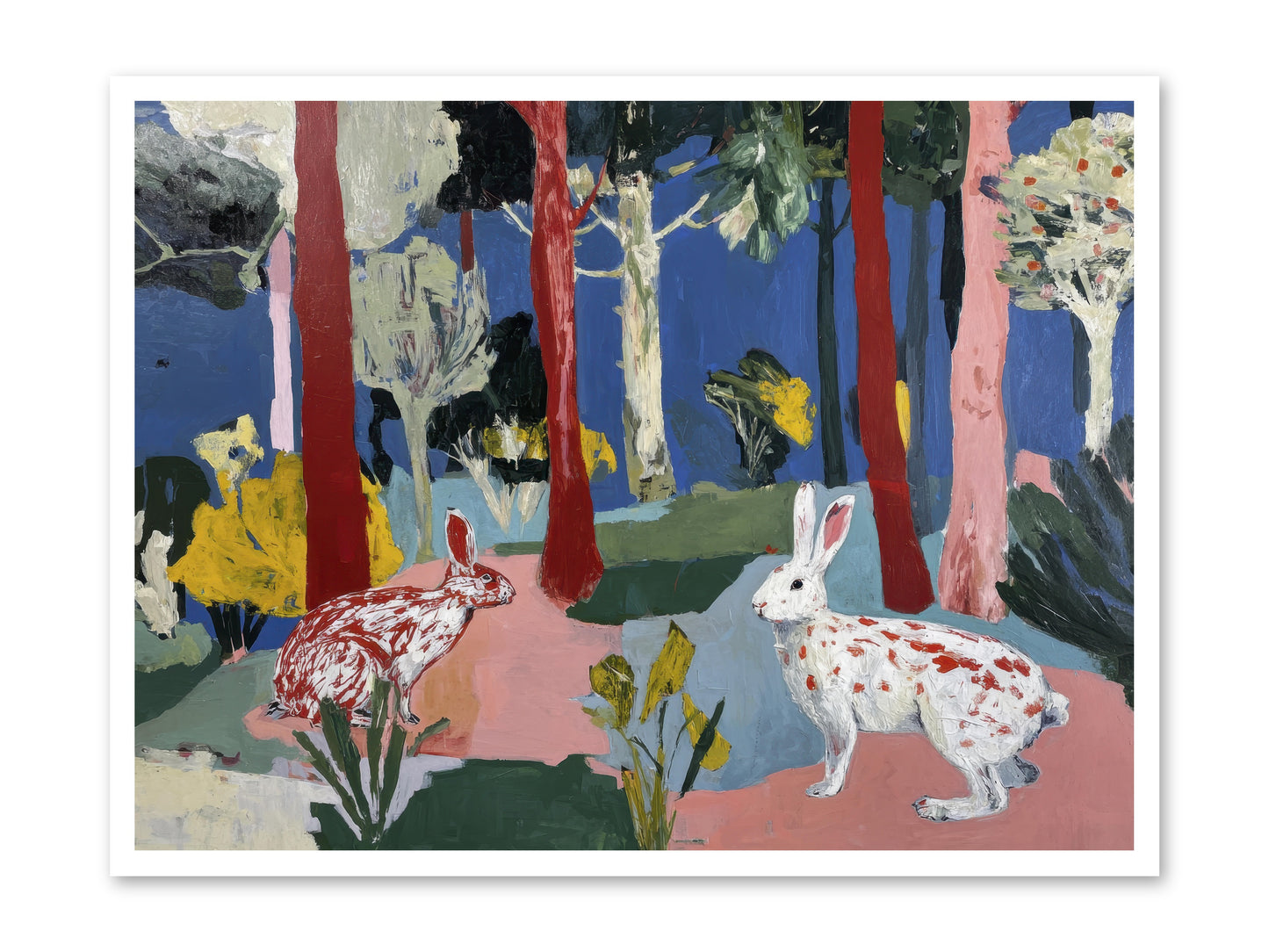 The Forest's Secret Language -- Paper Print 40x30