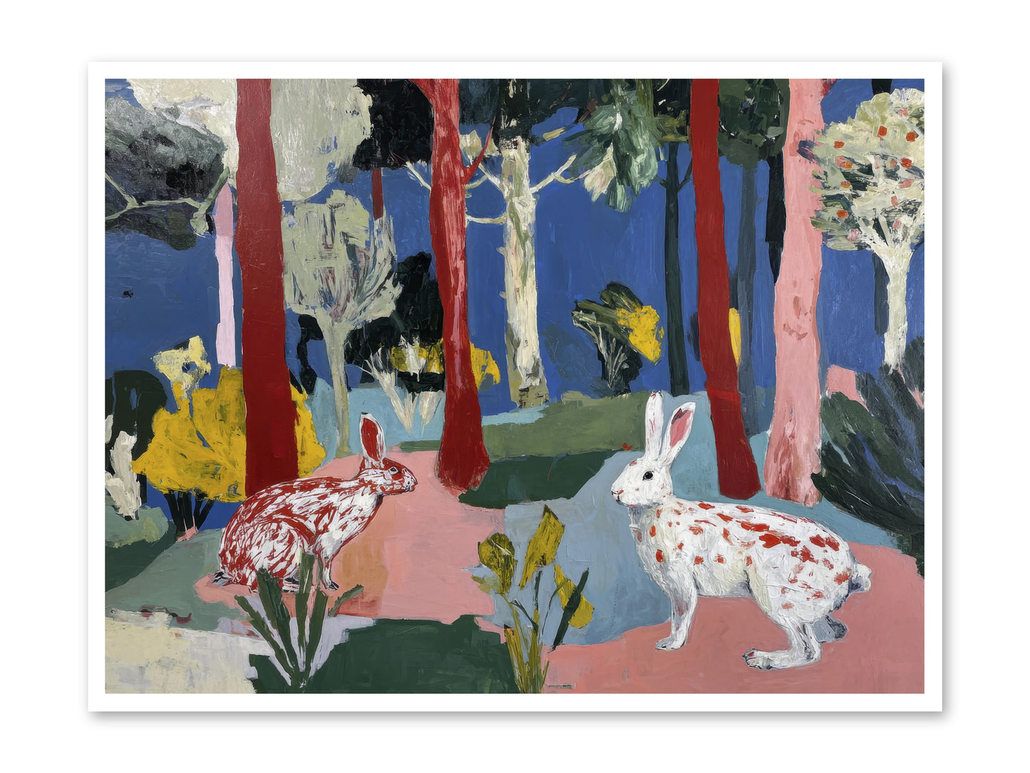 The Forest's Secret Language -- Paper Print 48x36