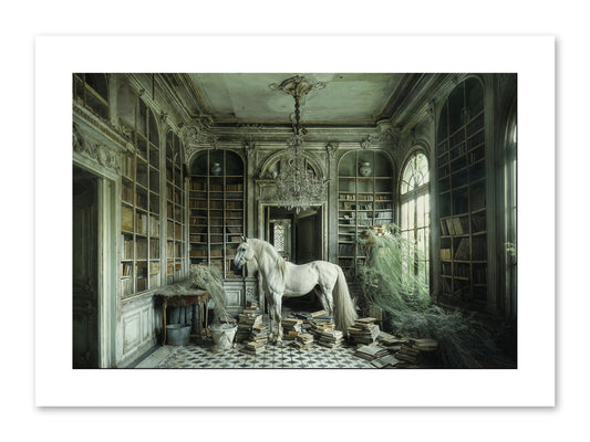 The Forgotten Pavilion -- Paper Print 12x8