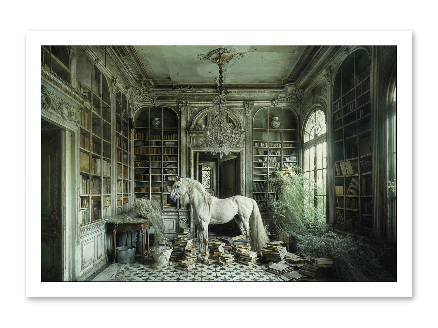The Forgotten Pavilion -- Paper Print 24x16