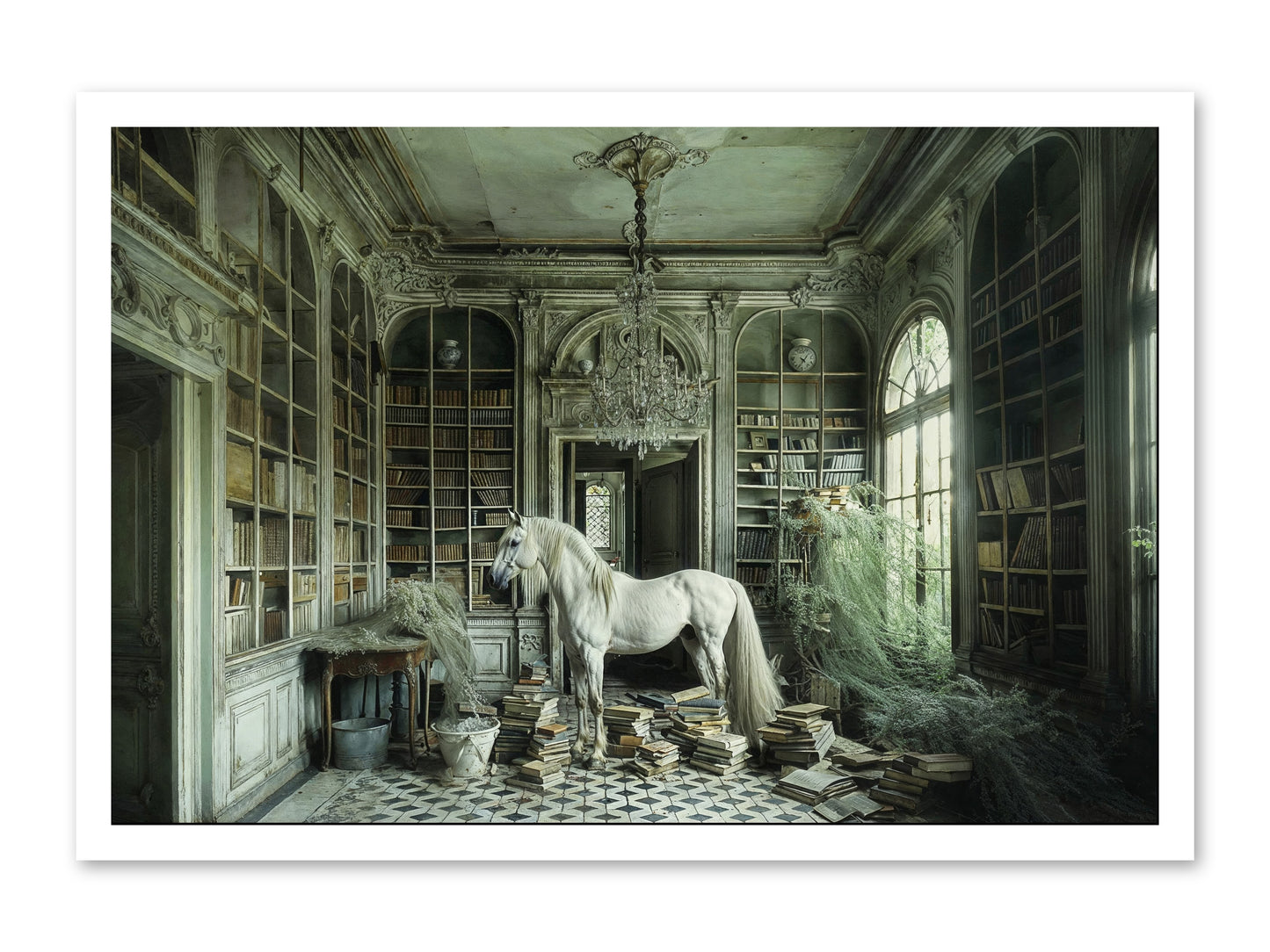 The Forgotten Pavilion -- Paper Print 30x20