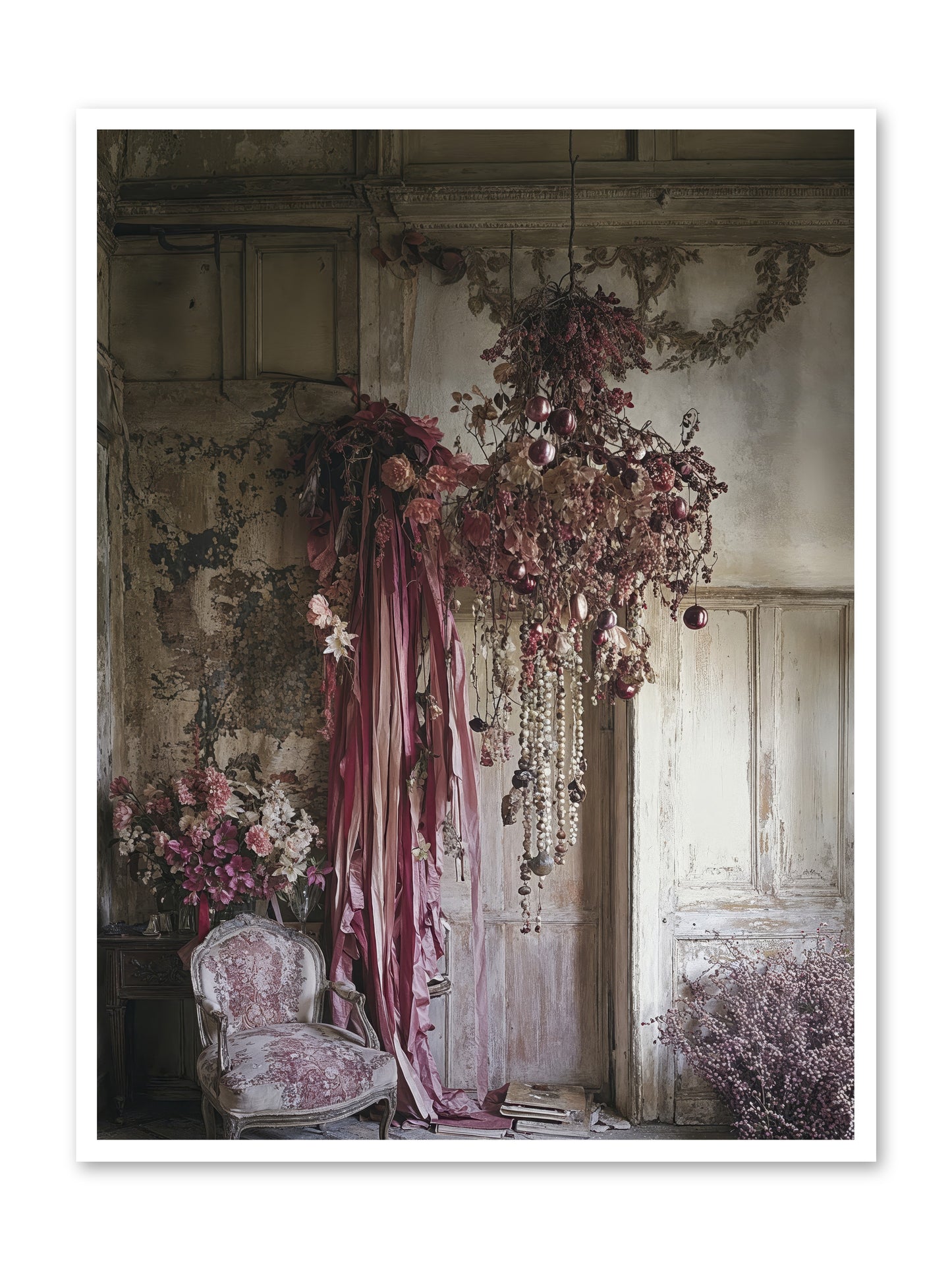 The Garden Slept -- Paper Print 36x48