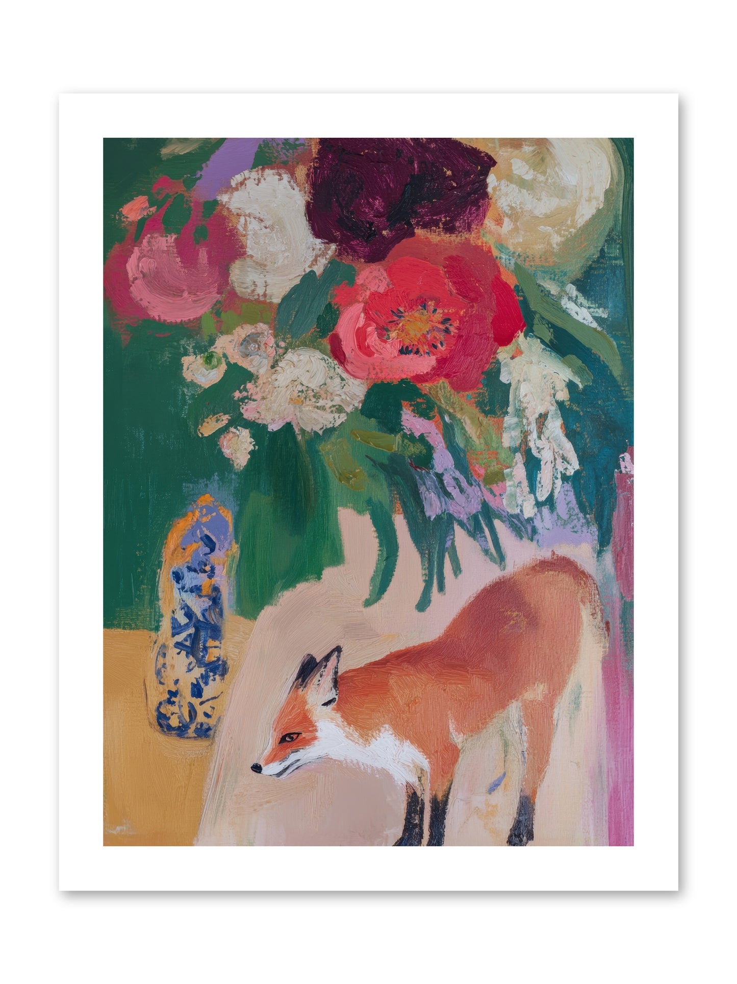 The Genteel Search -- Loose Canvas Print 12x16