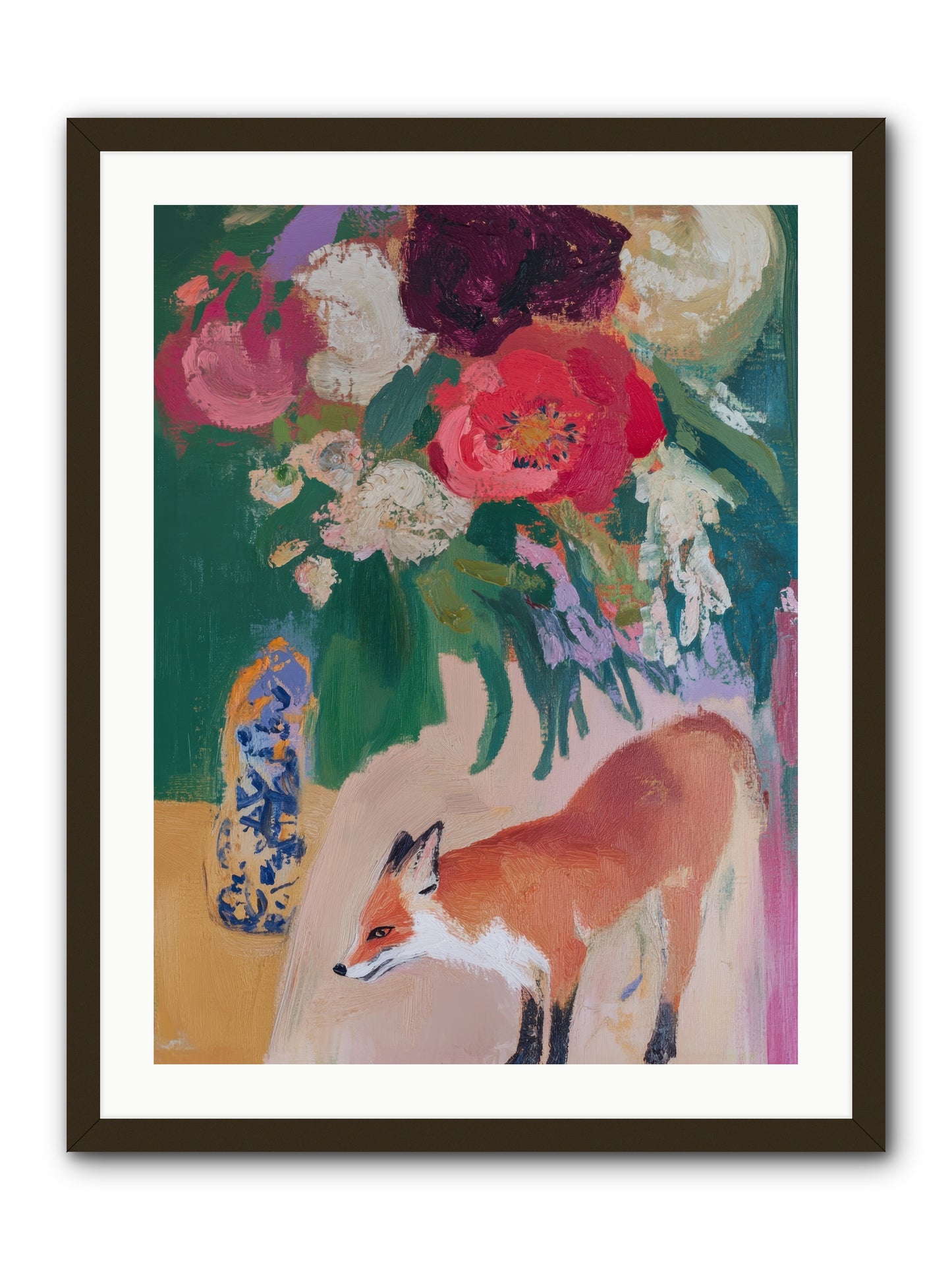 The Genteel Search -- Framed Print - Black 24x32