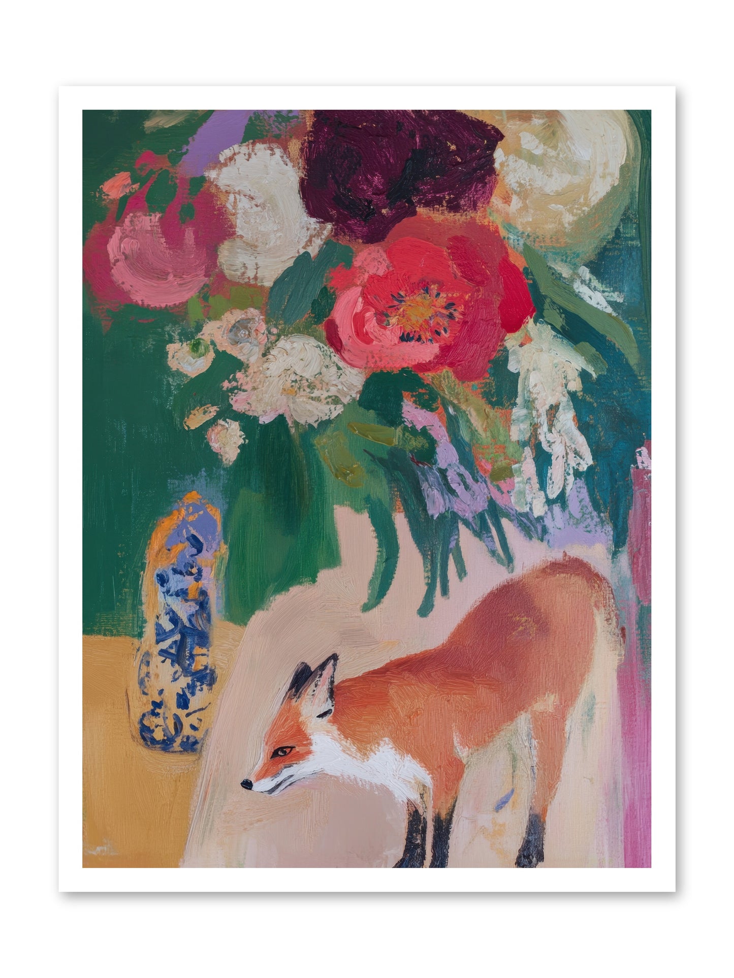 The Genteel Search -- Loose Canvas Print 24x32