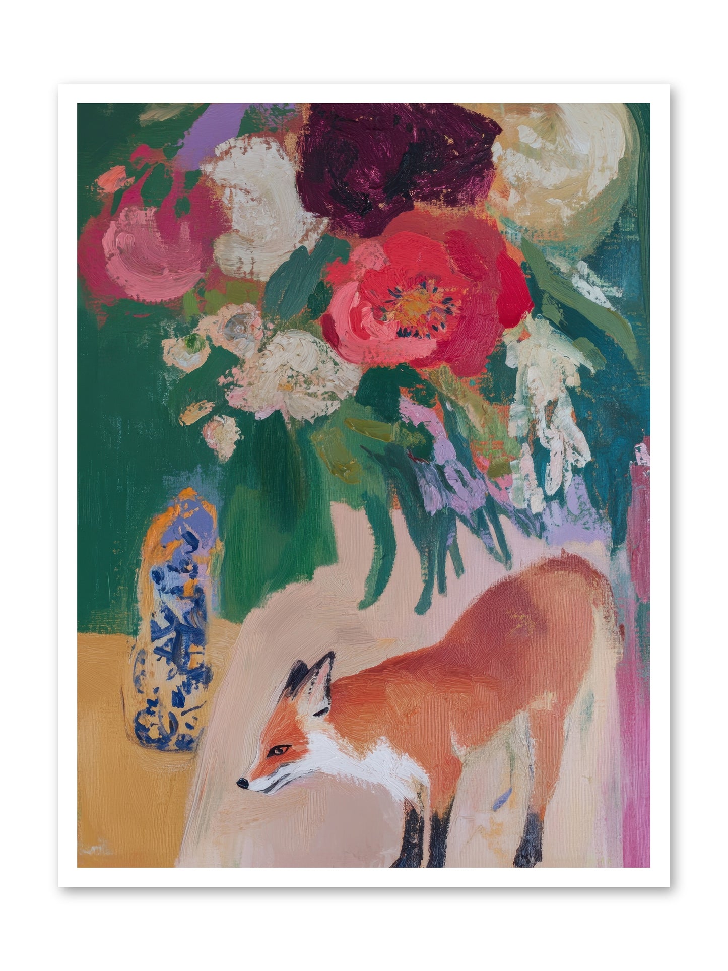 The Genteel Search -- Loose Canvas Print 30x40