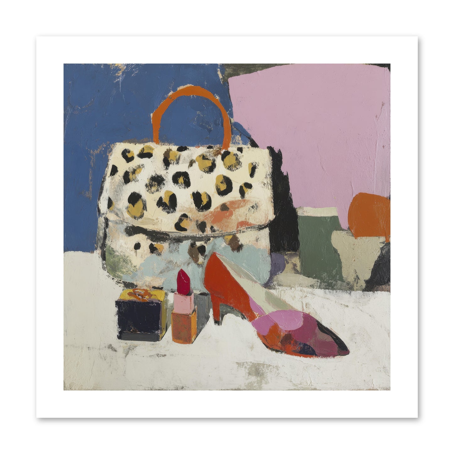 The Getting Ready Ritual -- Loose Canvas Print 12x12