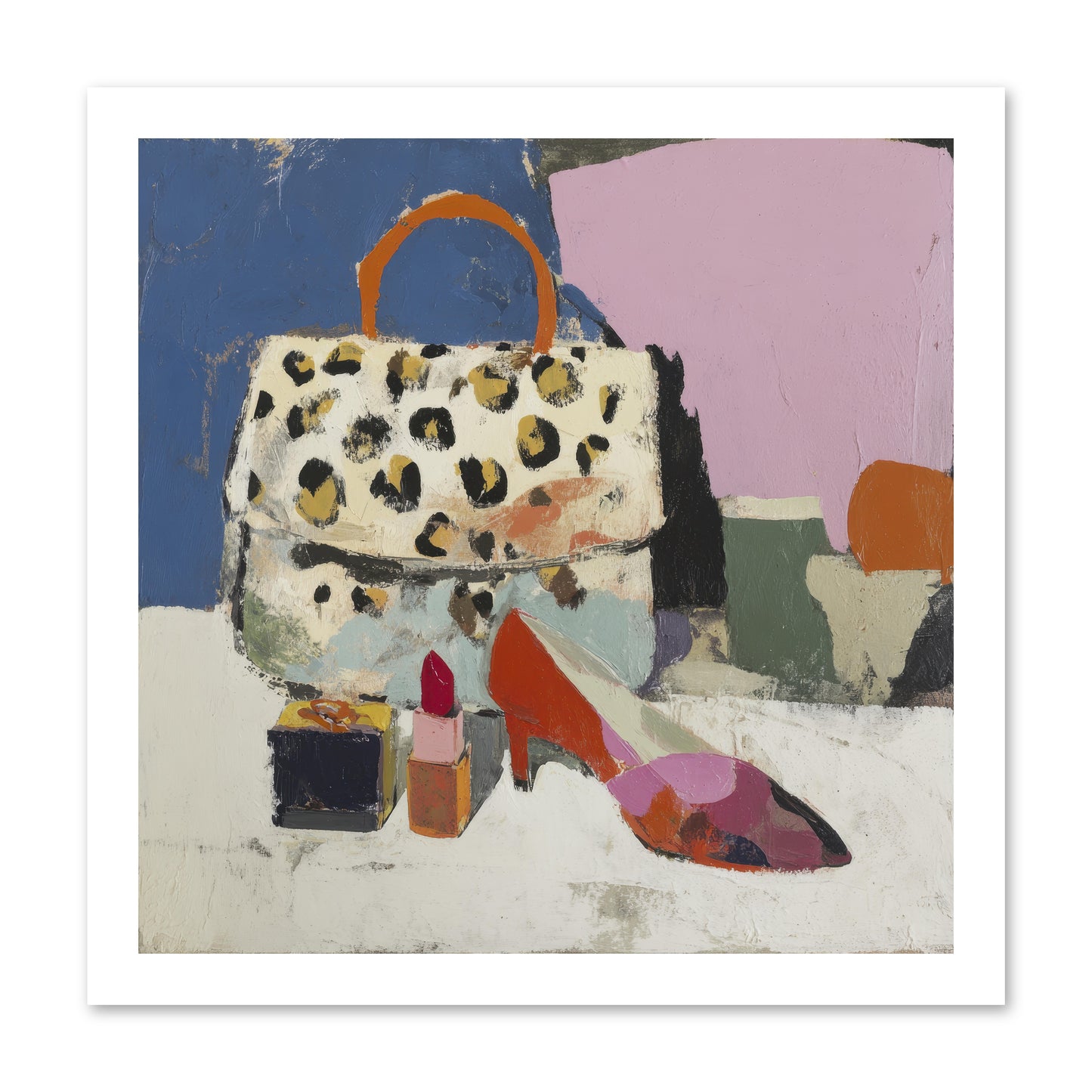 The Getting Ready Ritual -- Paper Print 16x16