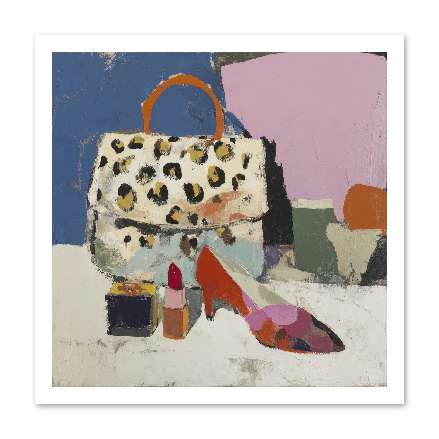 The Getting Ready Ritual -- Paper Print 20x20
