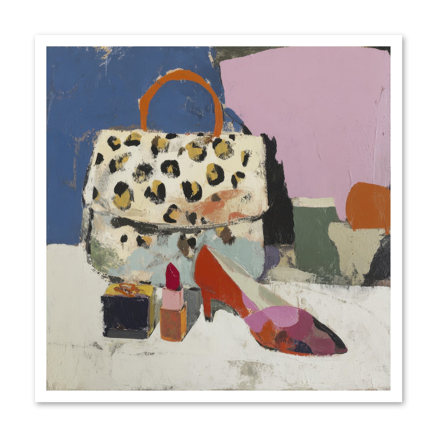 The Getting Ready Ritual -- Paper Print 30x30