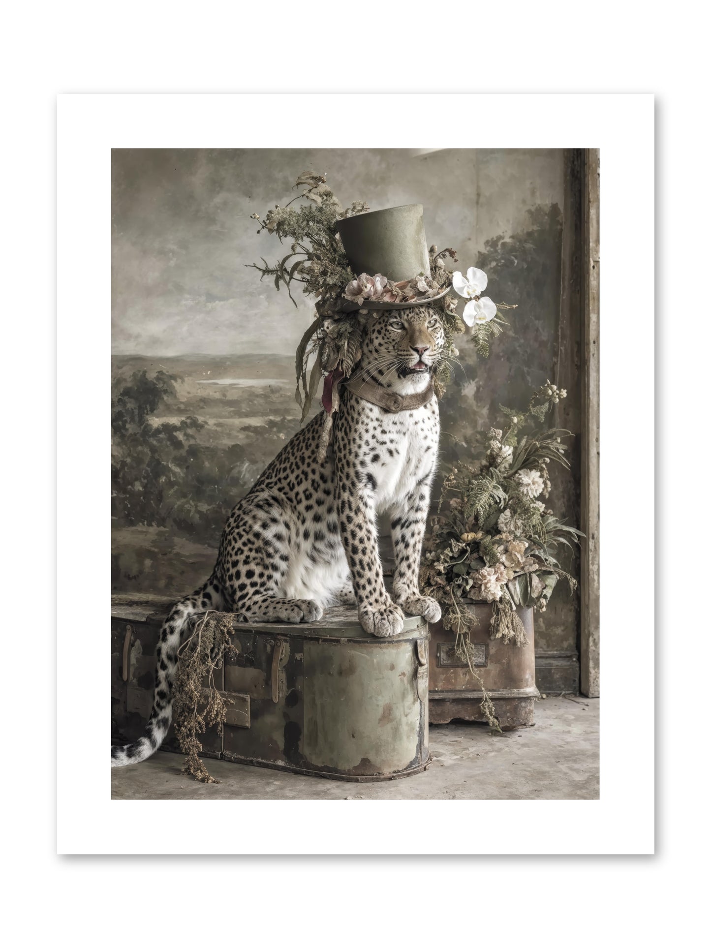 The Gilded Manuscript -- Paper Print 9x12
