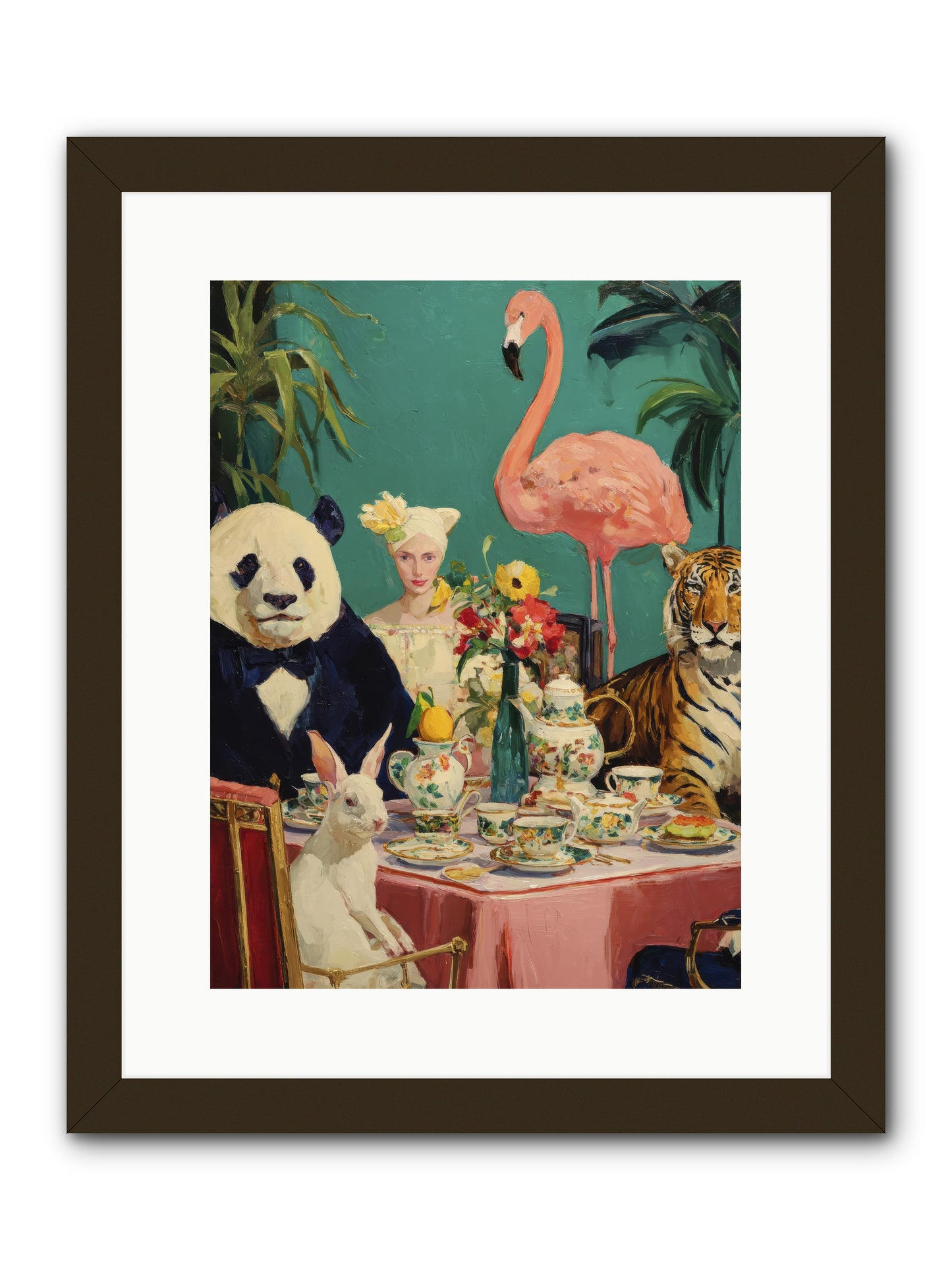 The Gilded Rue-REZ -- Framed Print - Black 12x16