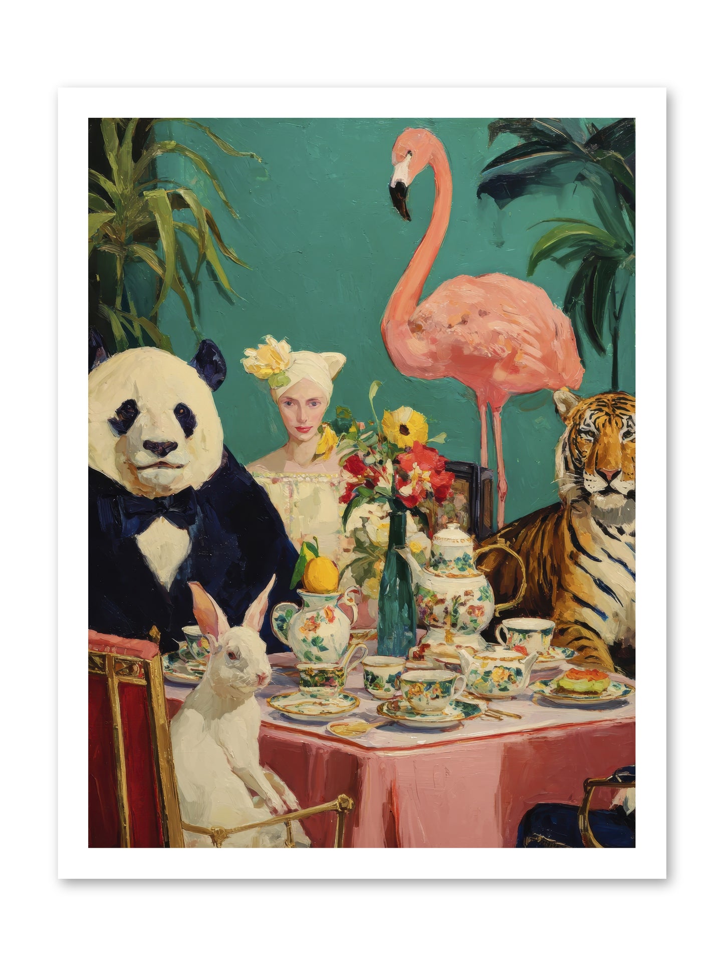 The Gilded Rue-REZ -- Loose Canvas Print 18x24