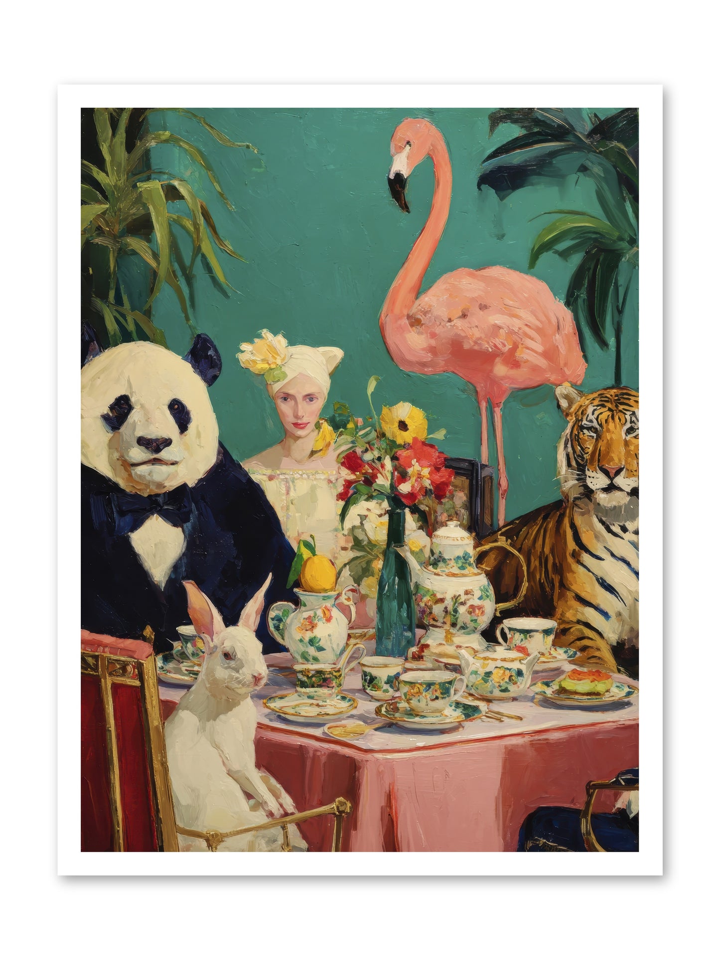 The Gilded Rue-REZ -- Loose Canvas Print 24x32