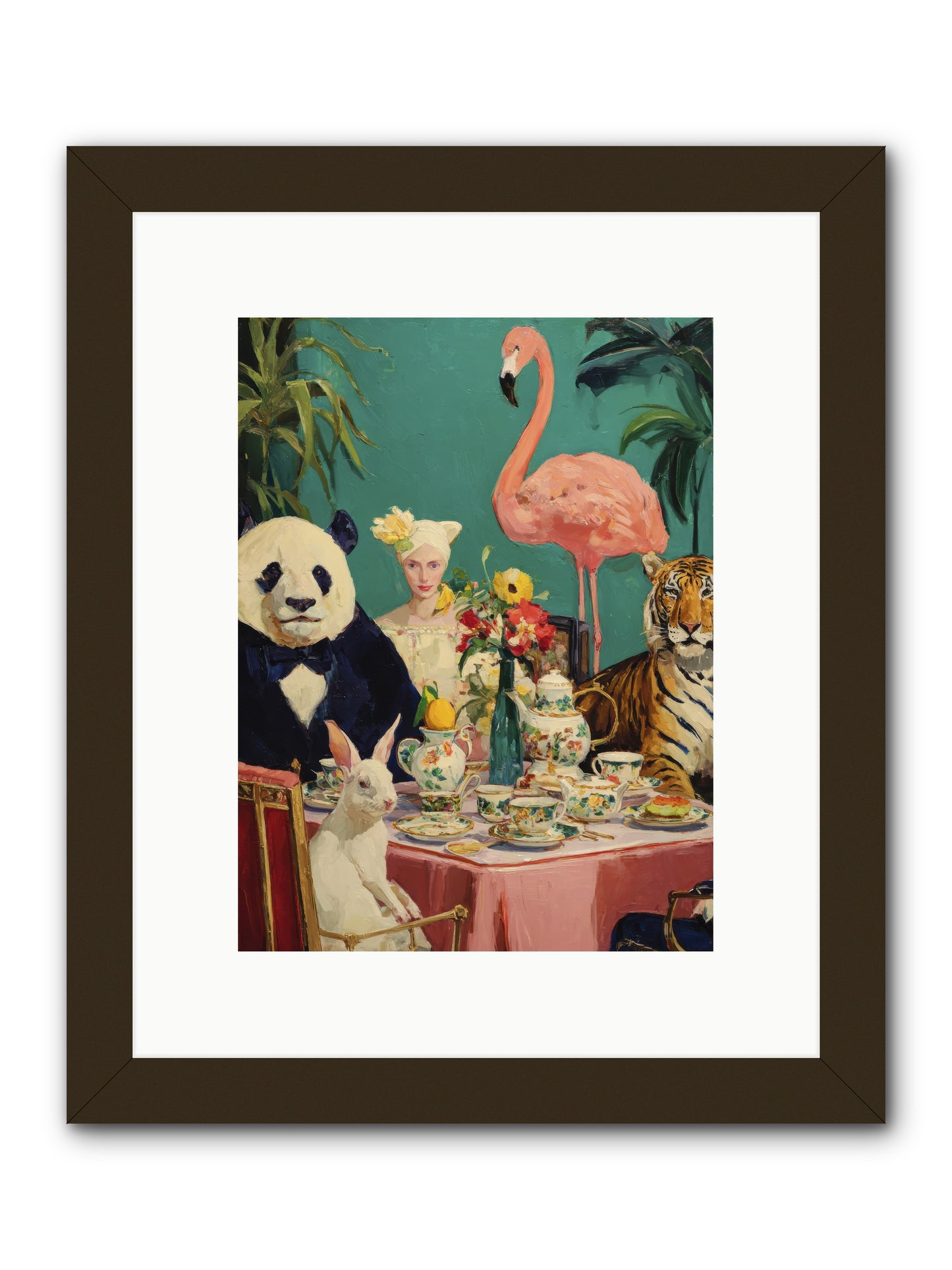 The Gilded Rue-REZ -- Framed Print - Black 9x12