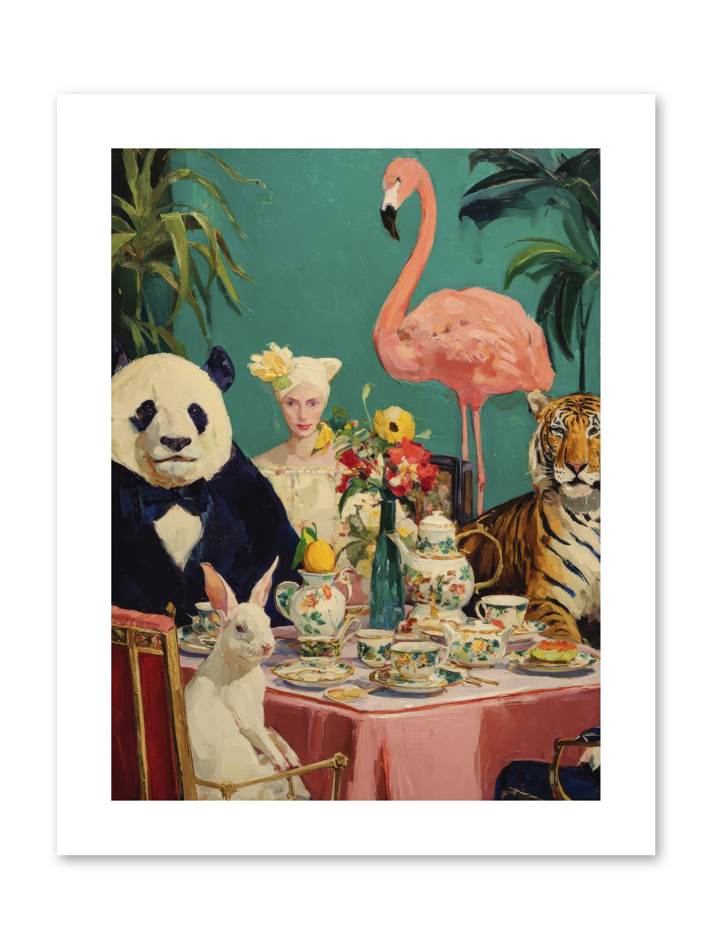 The Gilded Rue-REZ -- Loose Canvas Print 9x12