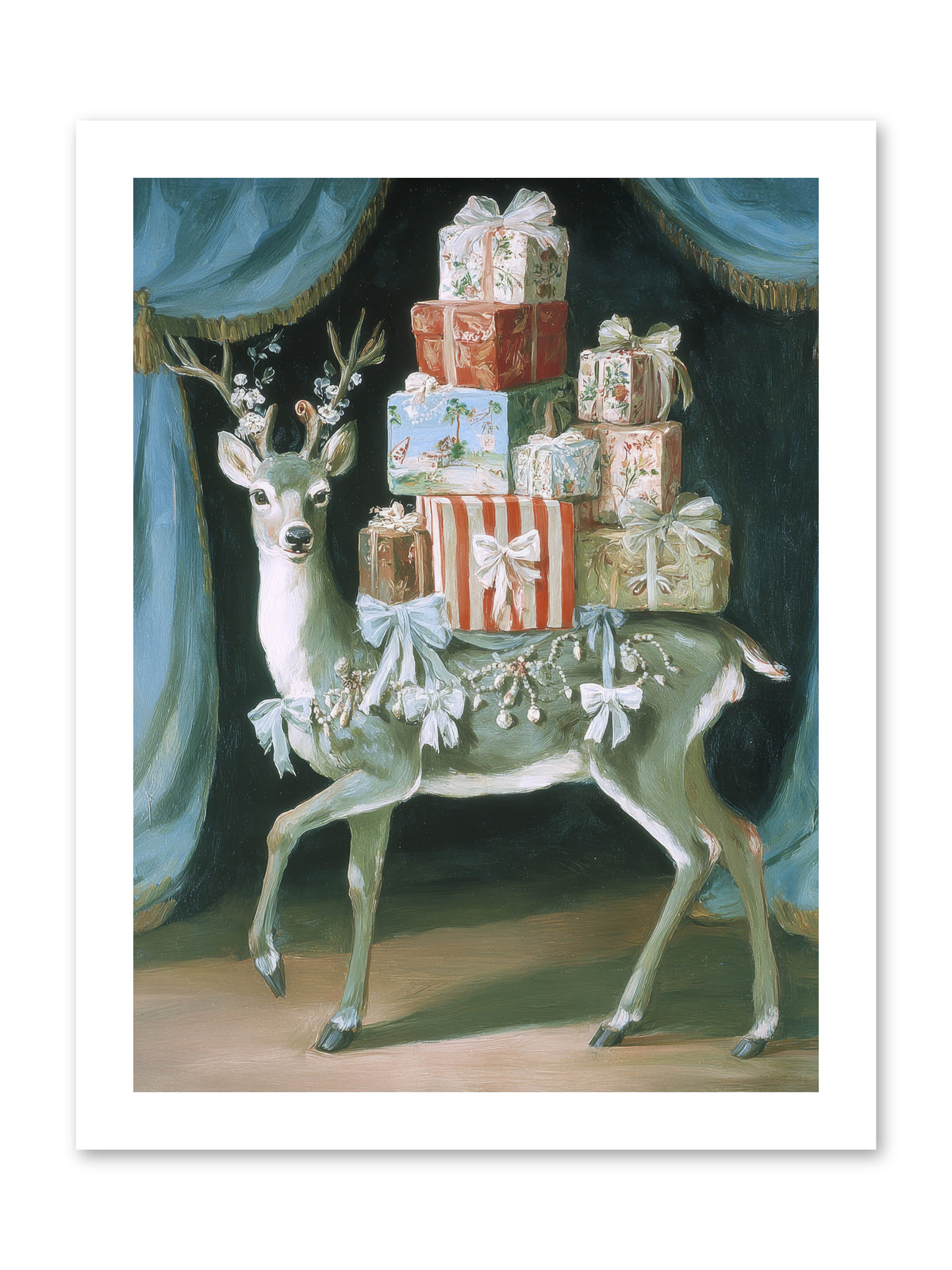 The Gilded Whisper -- Paper Print 12x16