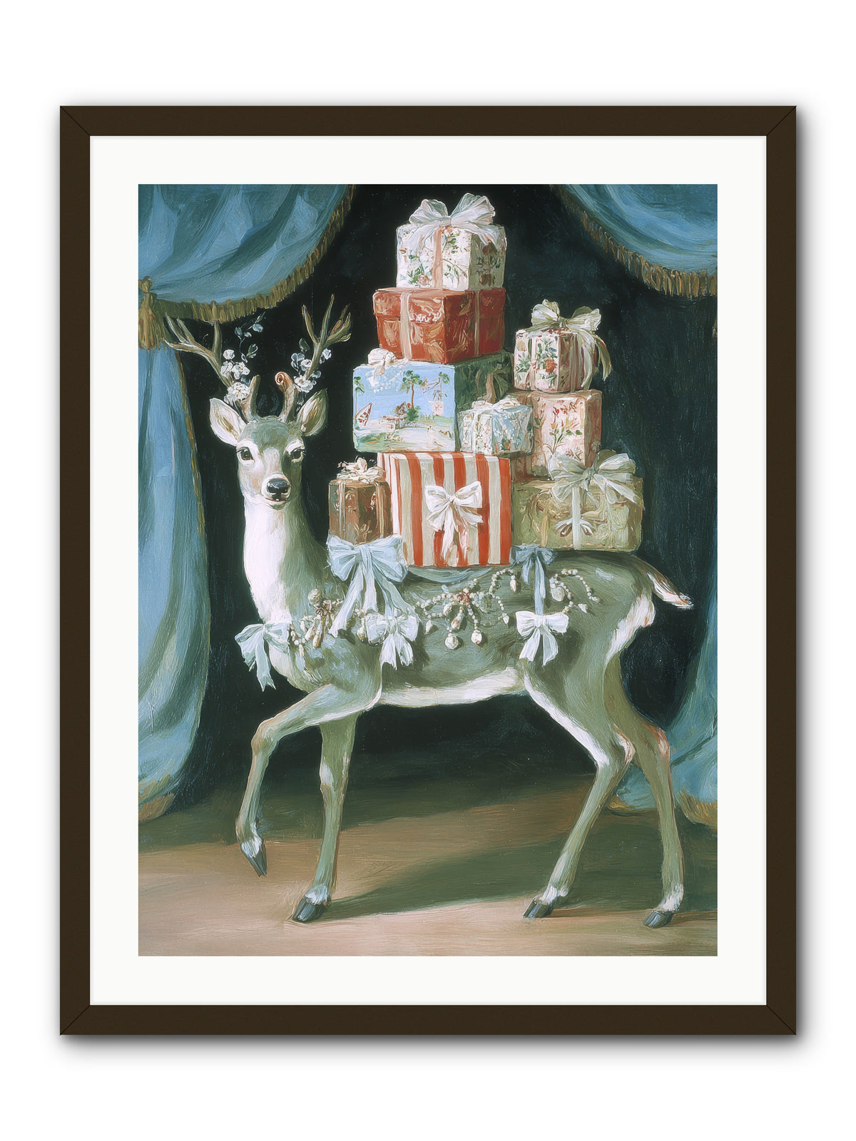 The Gilded Whisper -- Framed Print - Black 24x32