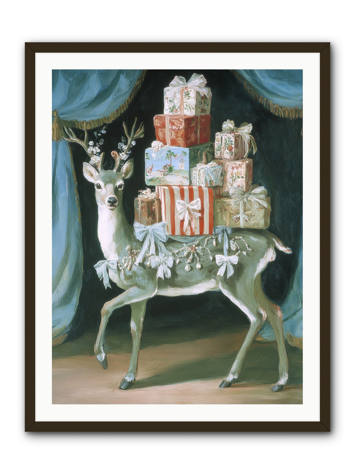 The Gilded Whisper -- Framed Print - Black 30x40