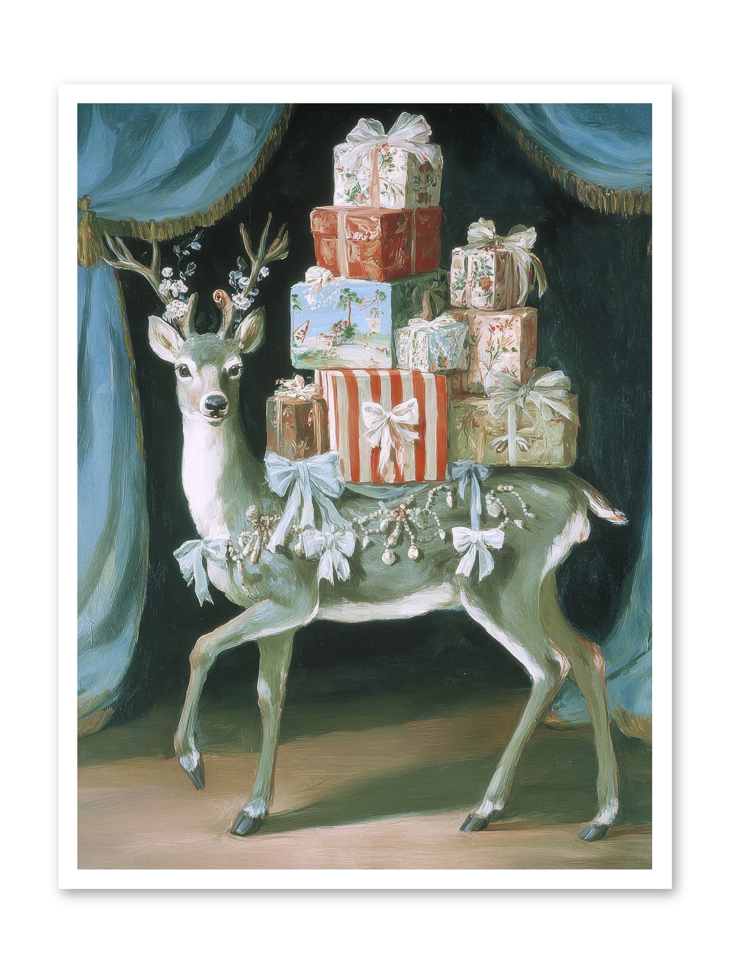 The Gilded Whisper -- Loose Canvas Print 30x40