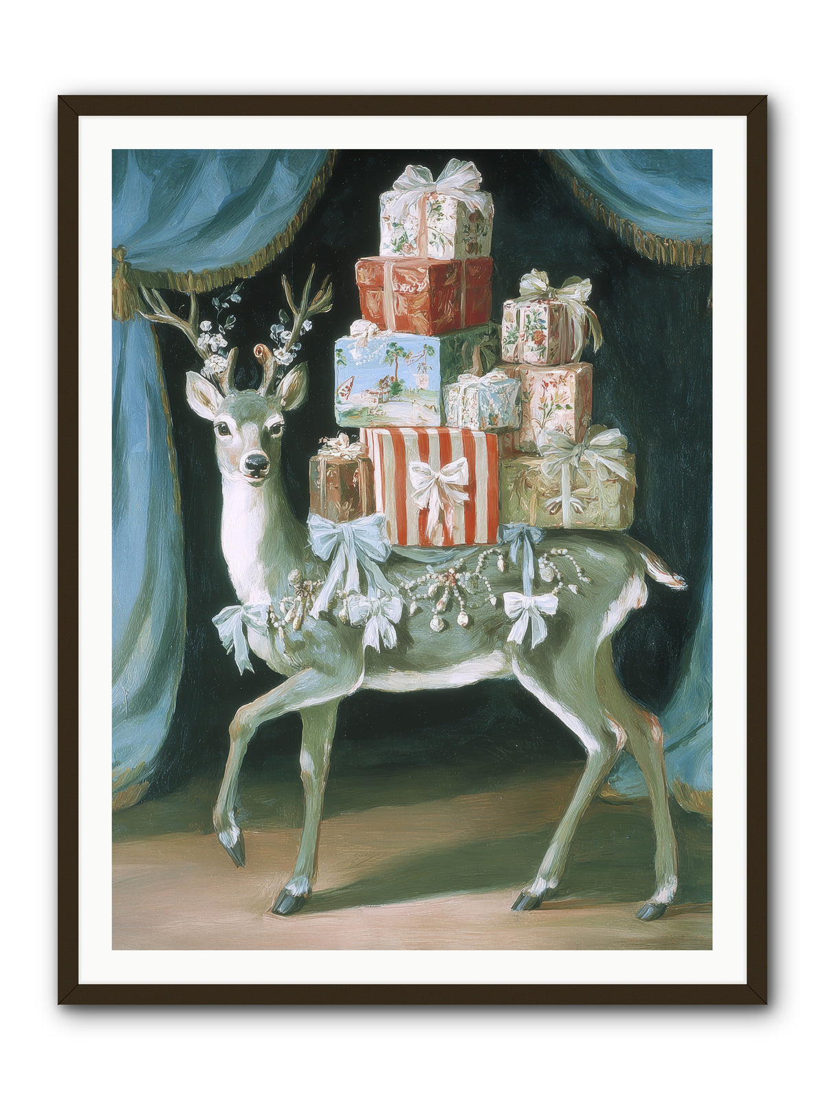The Gilded Whisper -- Framed Print - Black 36x48
