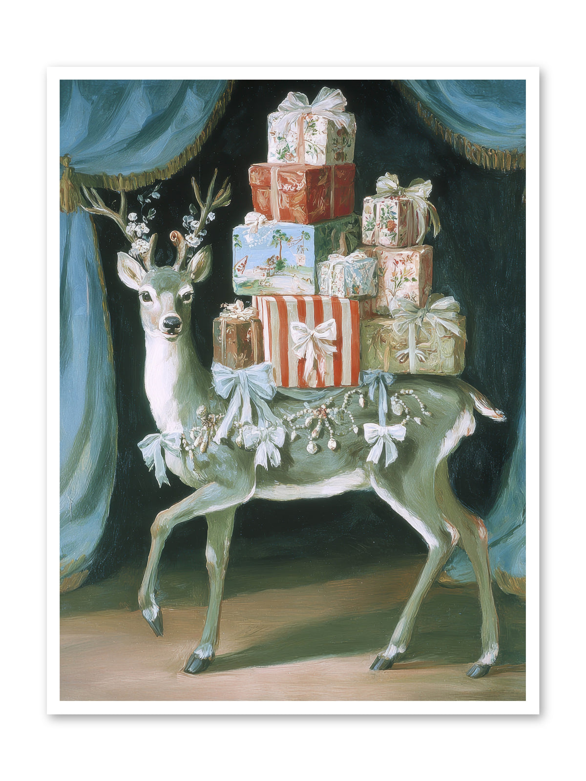 The Gilded Whisper -- Loose Canvas Print 36x48