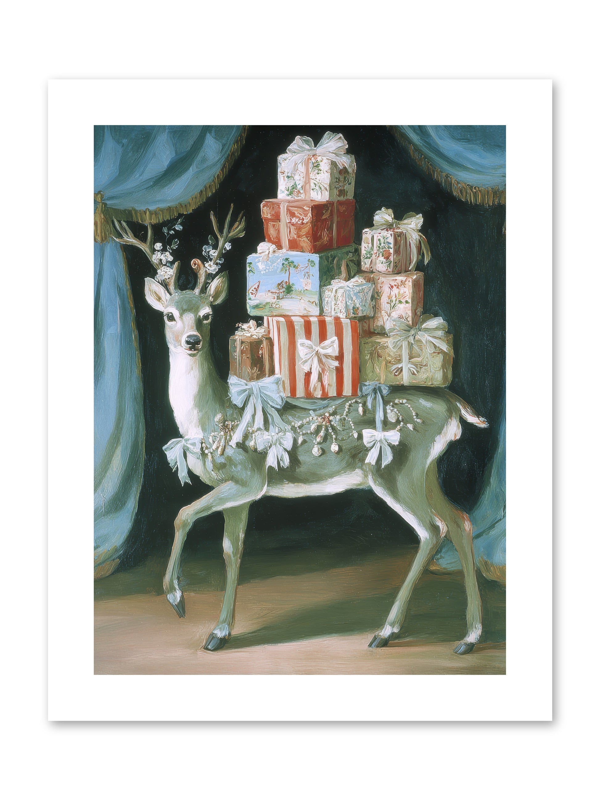 The Gilded Whisper -- Paper Print 9x12