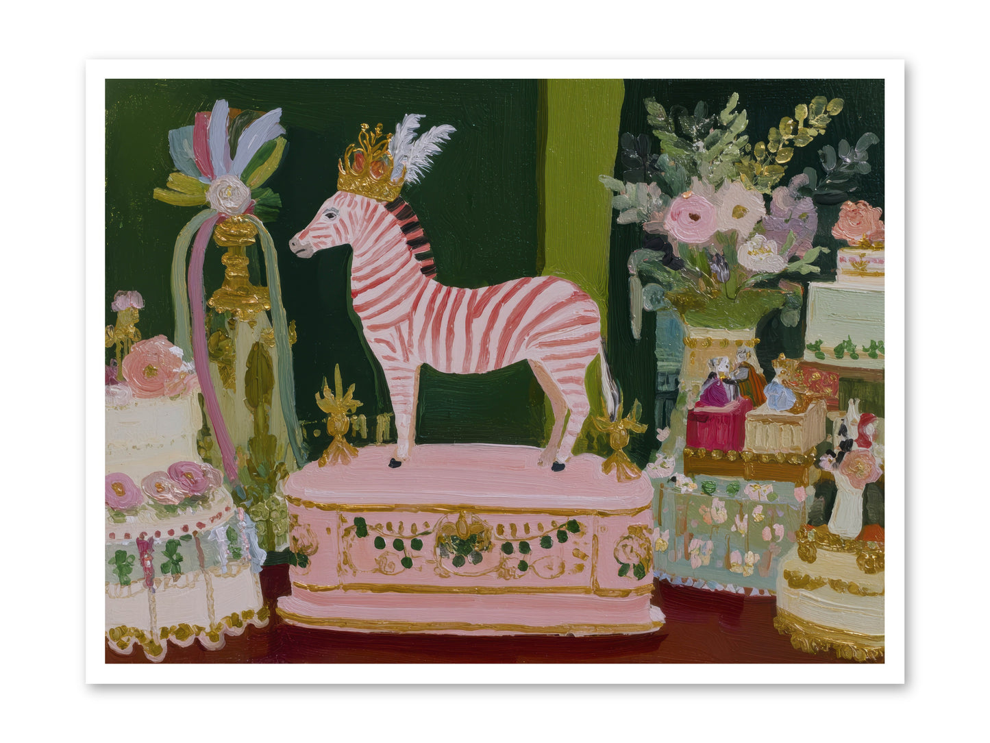The Glittering Arrival -- Paper Print 40x30