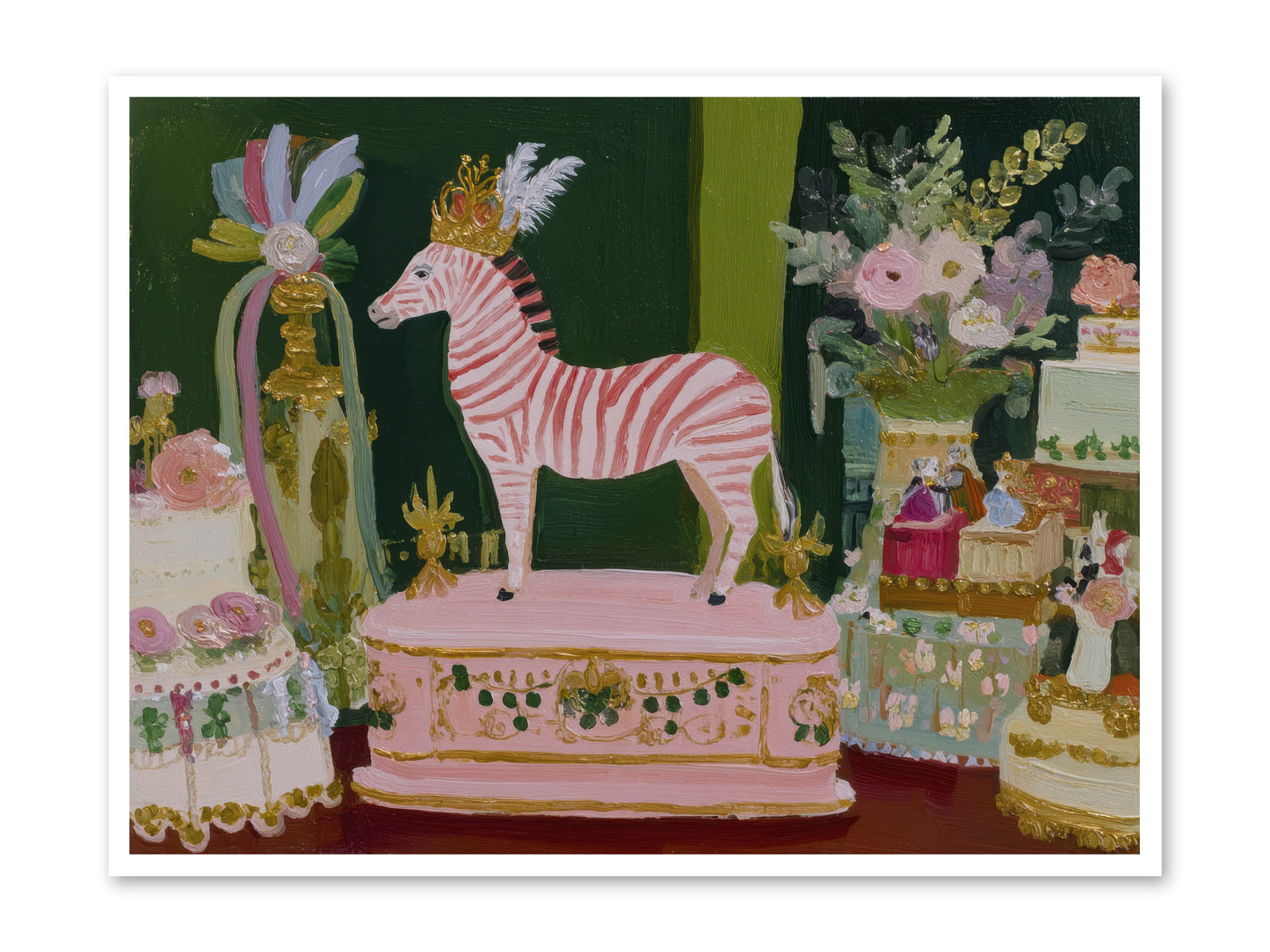 The Glittering Arrival -- Paper Print 48x36