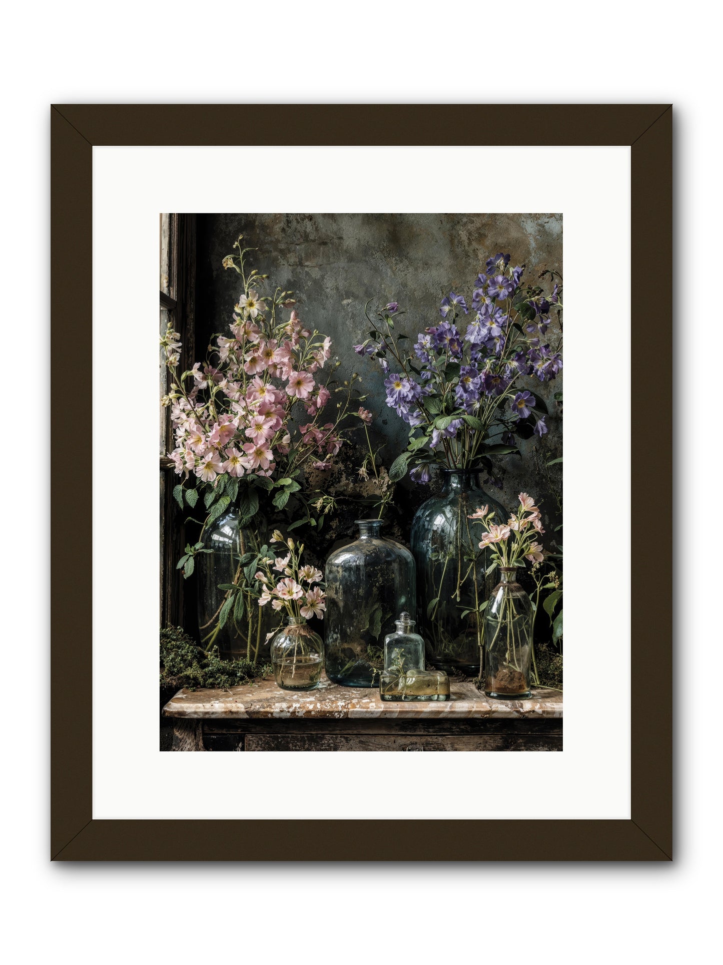 The Gluttony of Grace -- Framed Print - Black 12x16