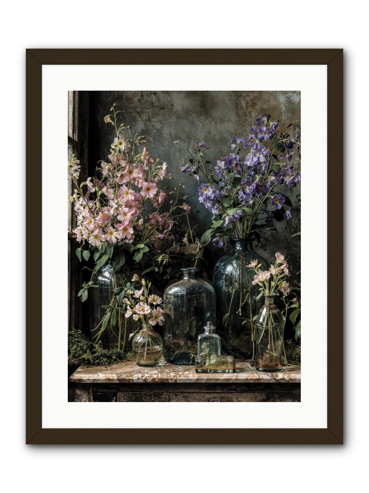 The Gluttony of Grace -- Framed Print - Black 18x24