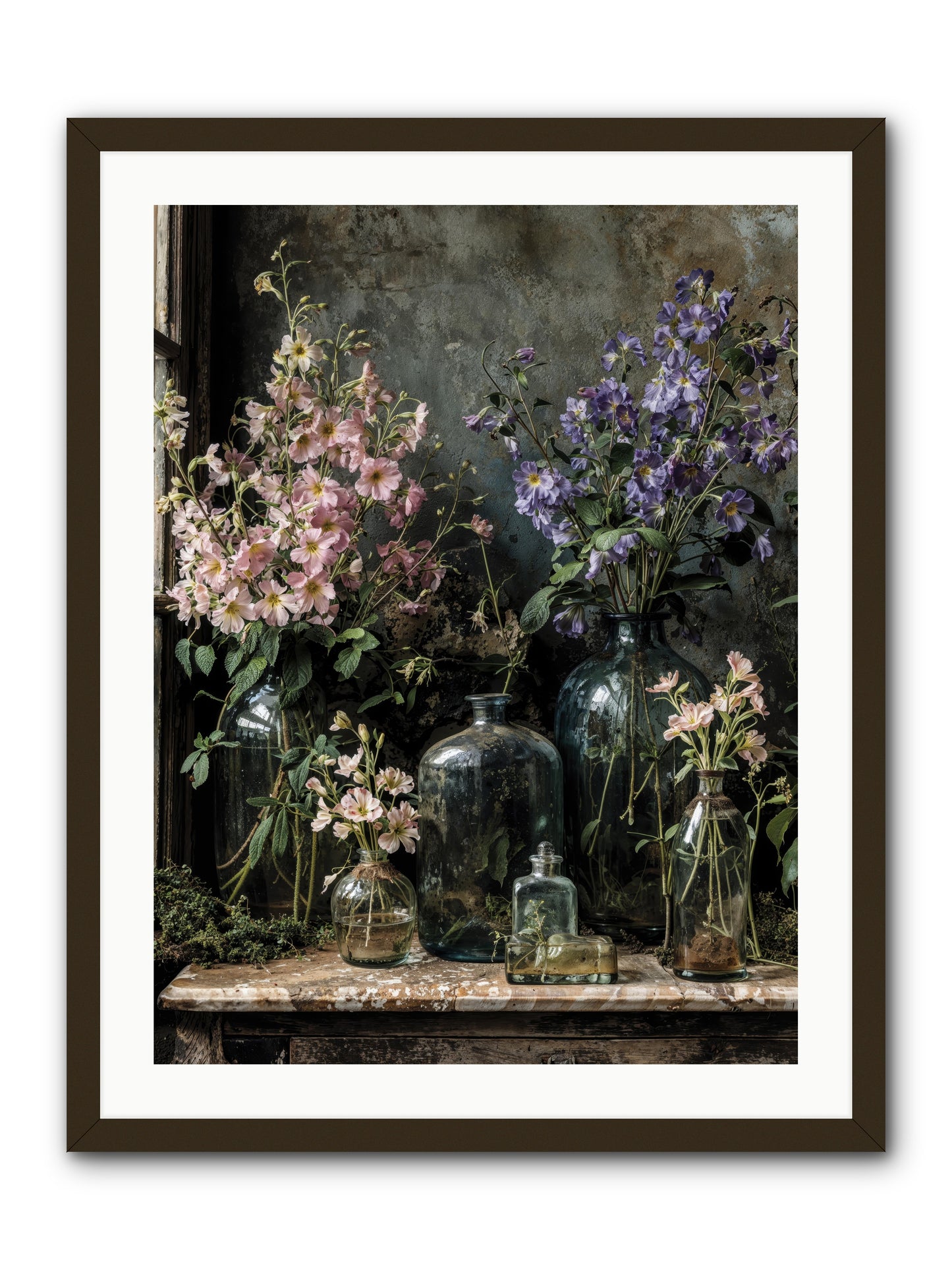 The Gluttony of Grace -- Framed Print - Black 24x32