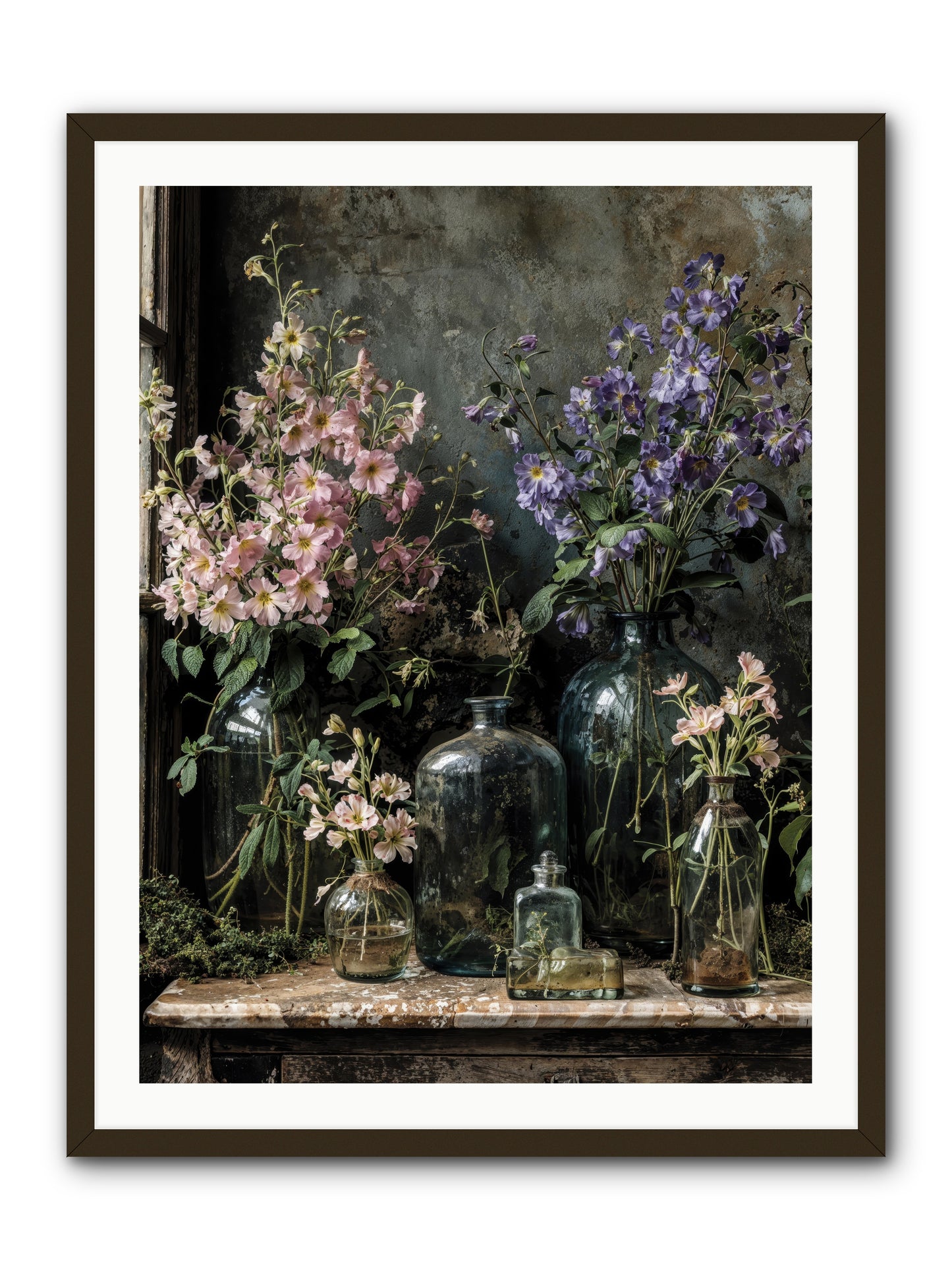 The Gluttony of Grace -- Framed Print - Black 30x40