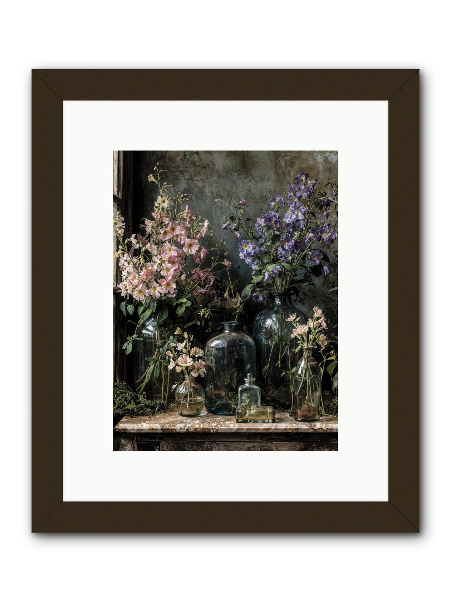 The Gluttony of Grace -- Framed Print - Black 9x12
