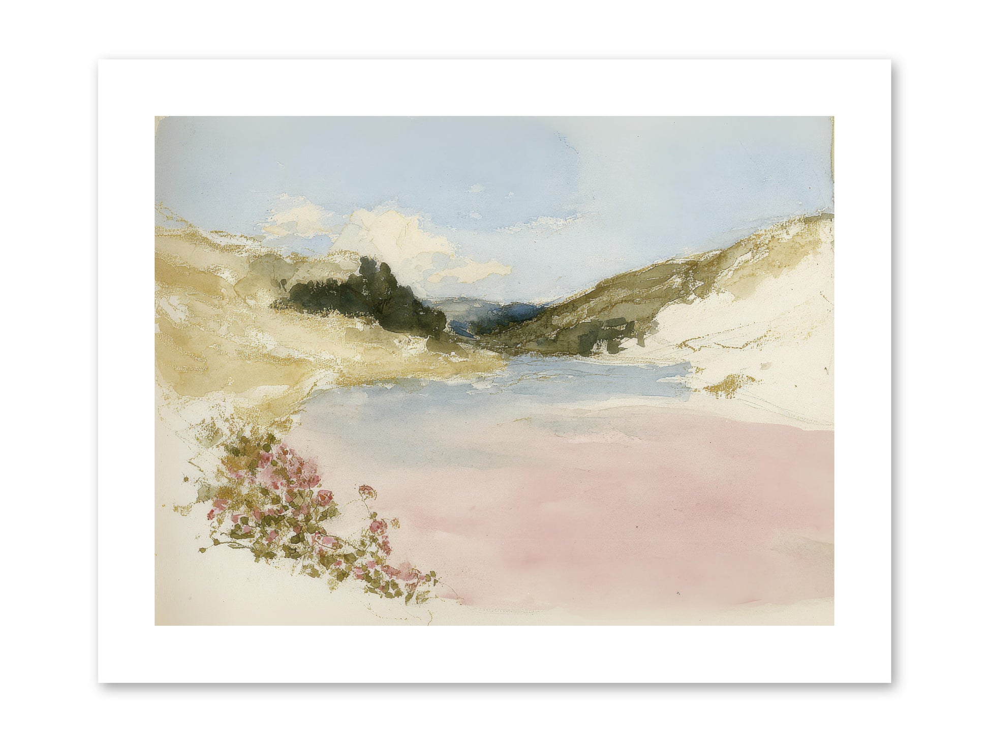 The Golden Hour -- Paper Print 12x9