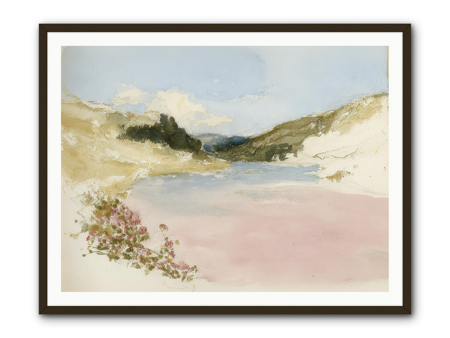 The Golden Hour -- Framed Print - Black 48x36