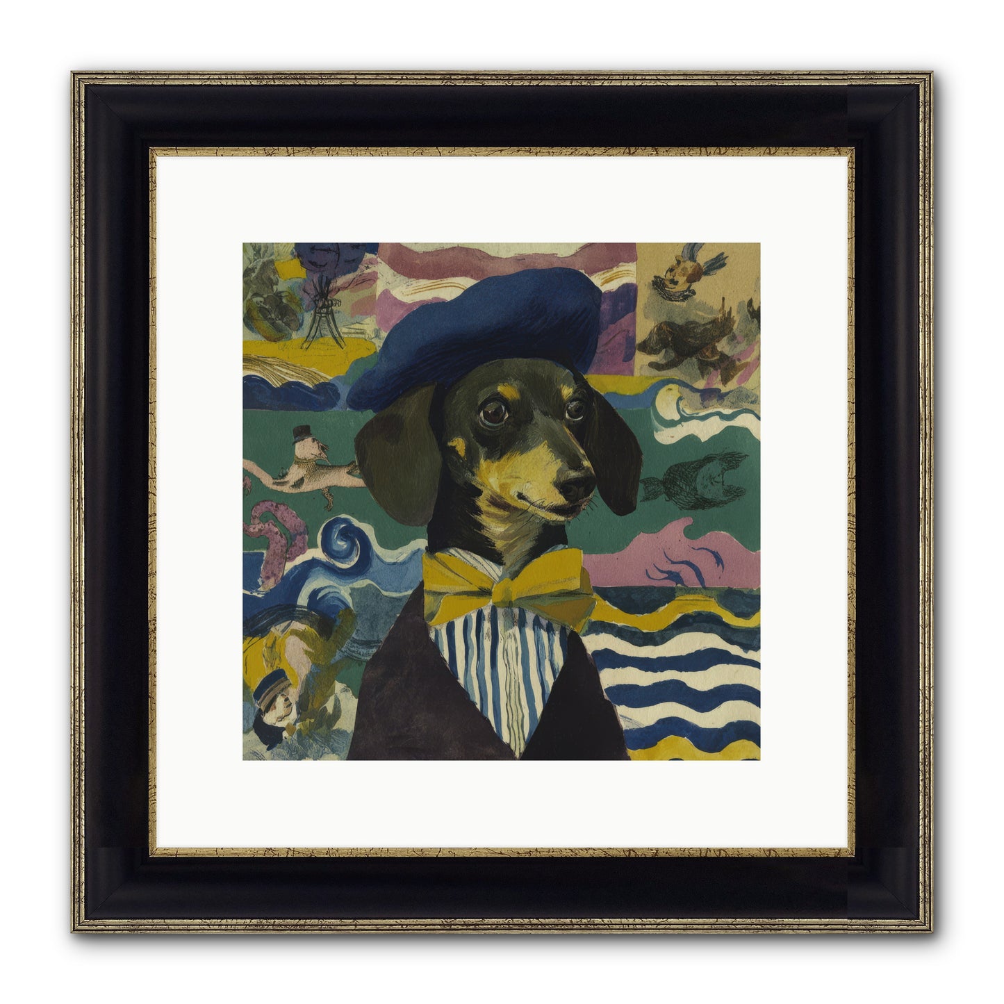 The Good Life Assumed — The-Good-Life-Assumed-12x12-Framed-Print-Black-Gold.jpg