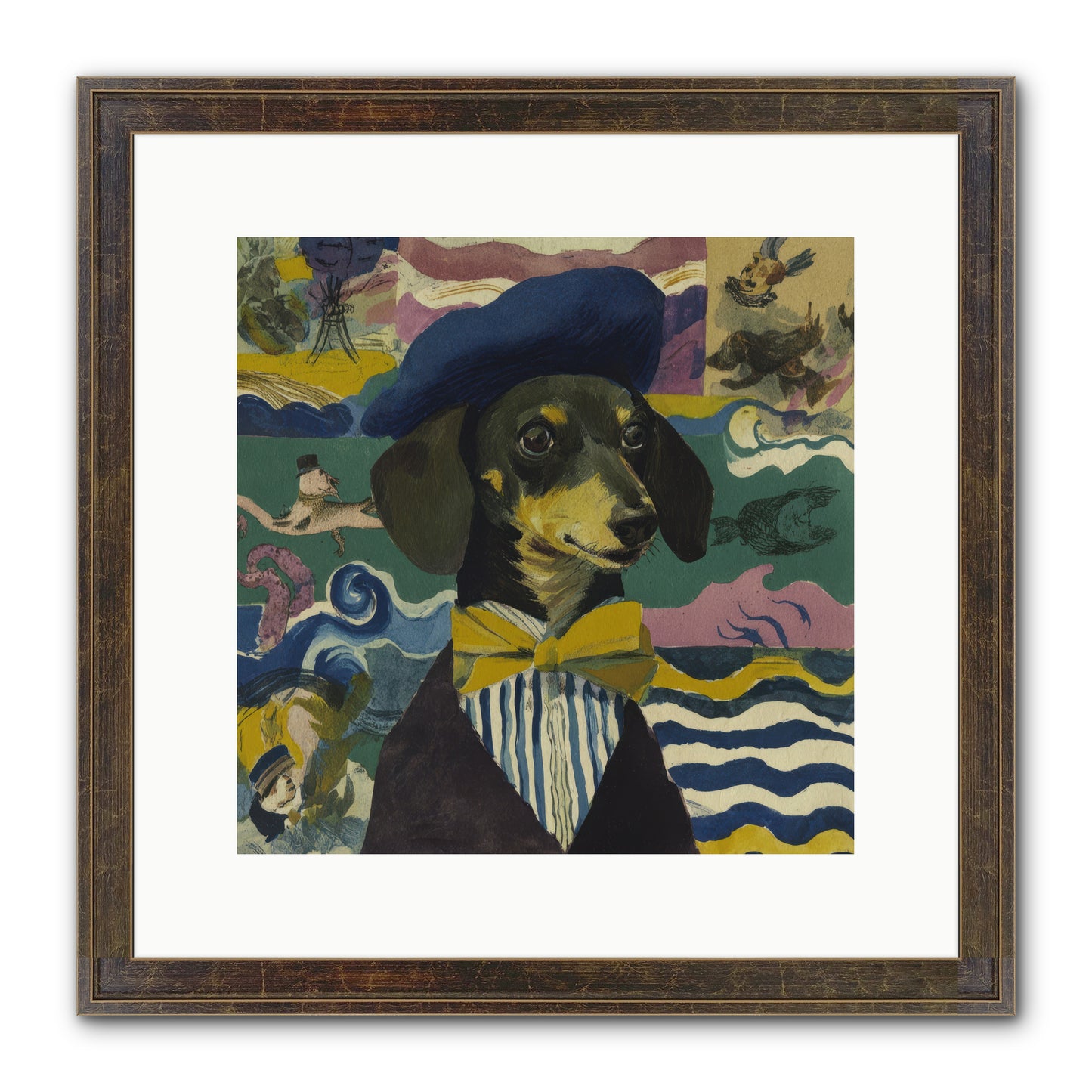 The Good Life Assumed — The-Good-Life-Assumed-12x12-Framed-Print-Slimwoods-Black-Gold.jpg