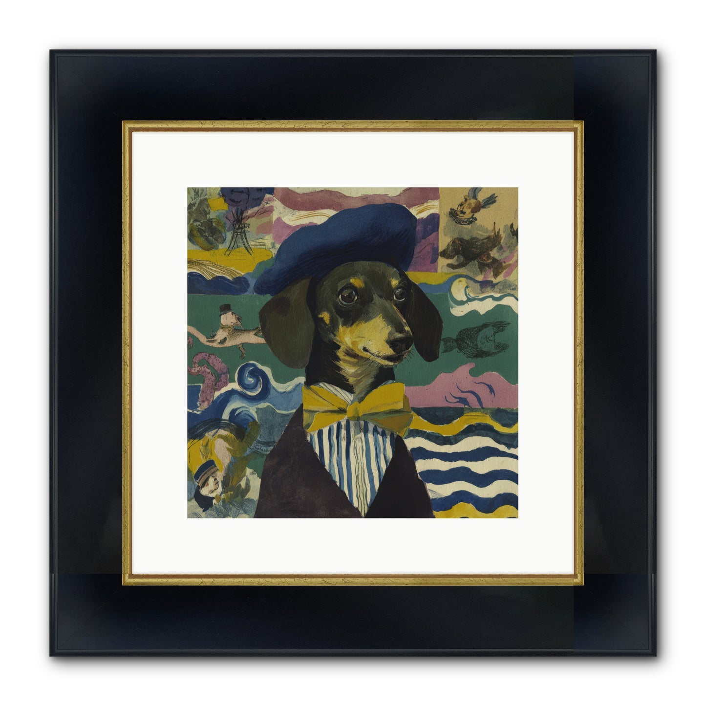 The Good Life Assumed — The-Good-Life-Assumed-12x12-Framed-Print-Wide-Black-w-Gold.jpg