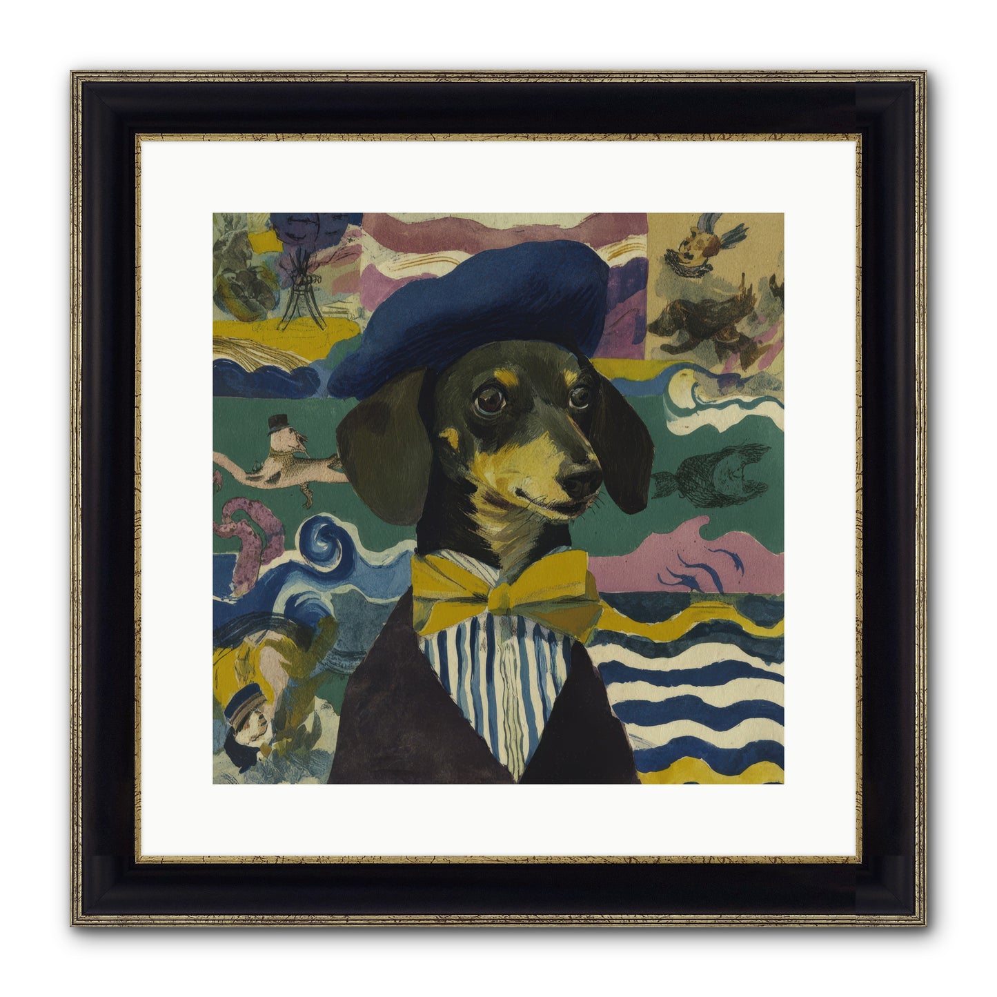 The Good Life Assumed — The-Good-Life-Assumed-16x16-Framed-Print-Black-Gold.jpg